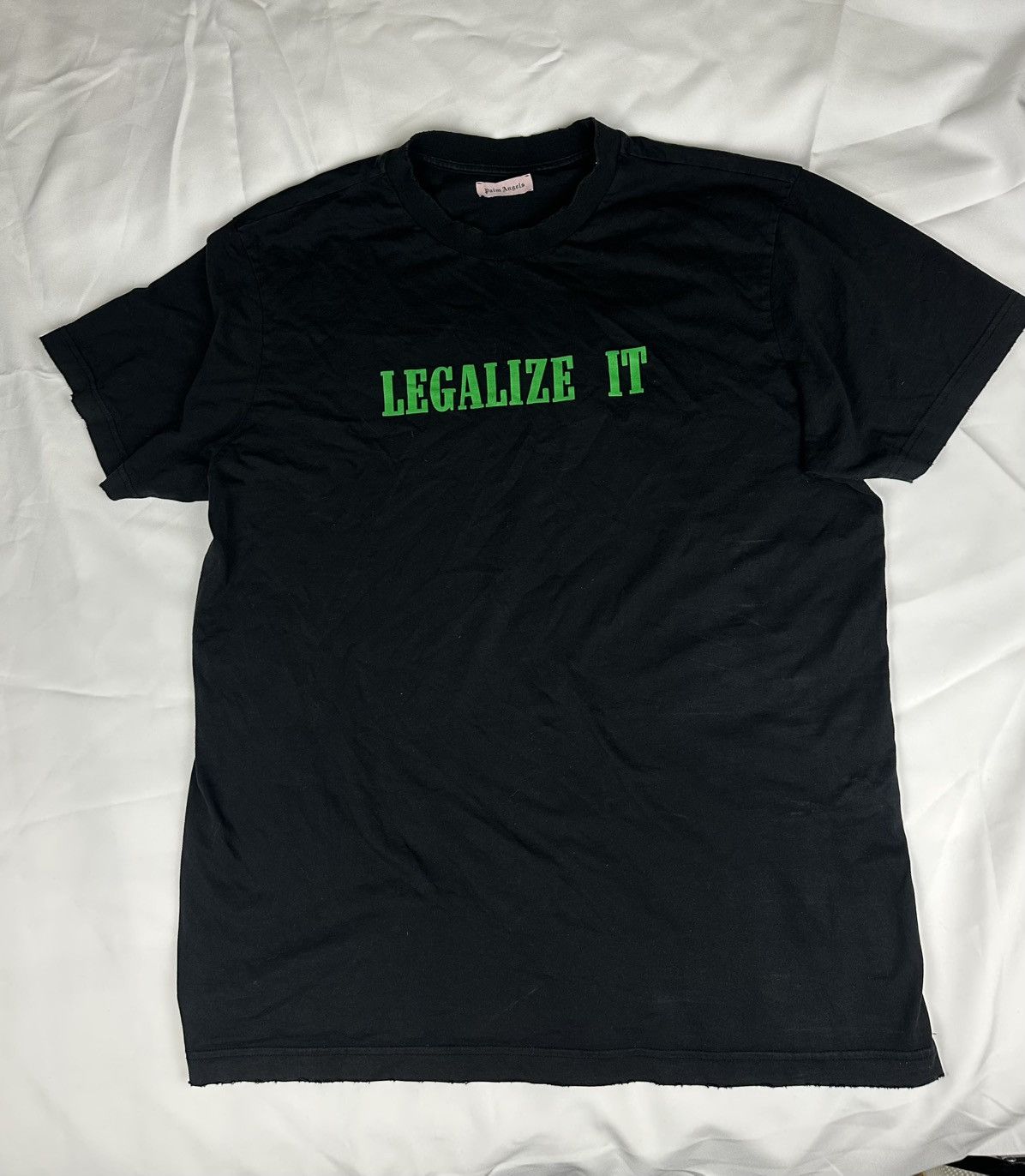 Palm Angels “Legalize It” T Shirt Worn By Wiz Khalifa ,Jay Z