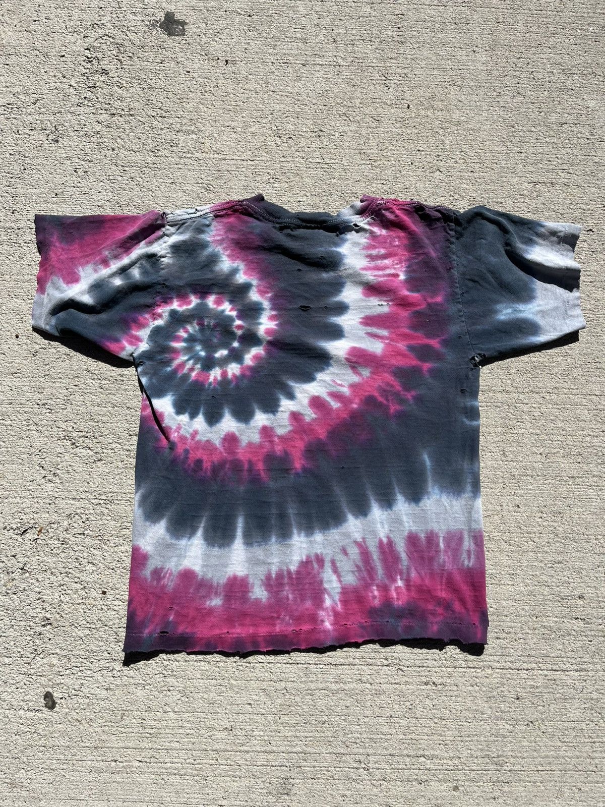 Other Vintage Tie Dye Thrashed Tee Size US M / EU 48-50 / 2 - 2 Thumbnail