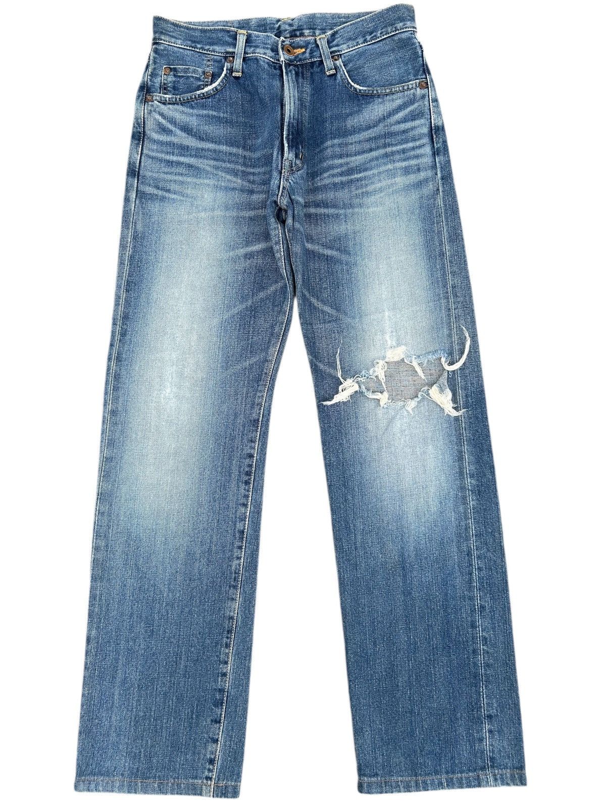 Kapital Vintage Edwin 505XX Selvedge Distressed Denim Jeans Size US 30 / EU 46 - 1 Thumbnail