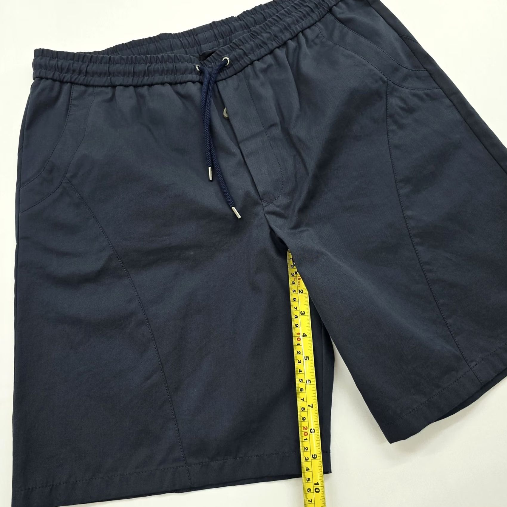 Giorgio Armani Giorgio Armani Navy Drawstring Shorts Men’s 54 Cotton BNWT Drawstring Shorts Size US 38 / EU 54 - 7 Thumbnail