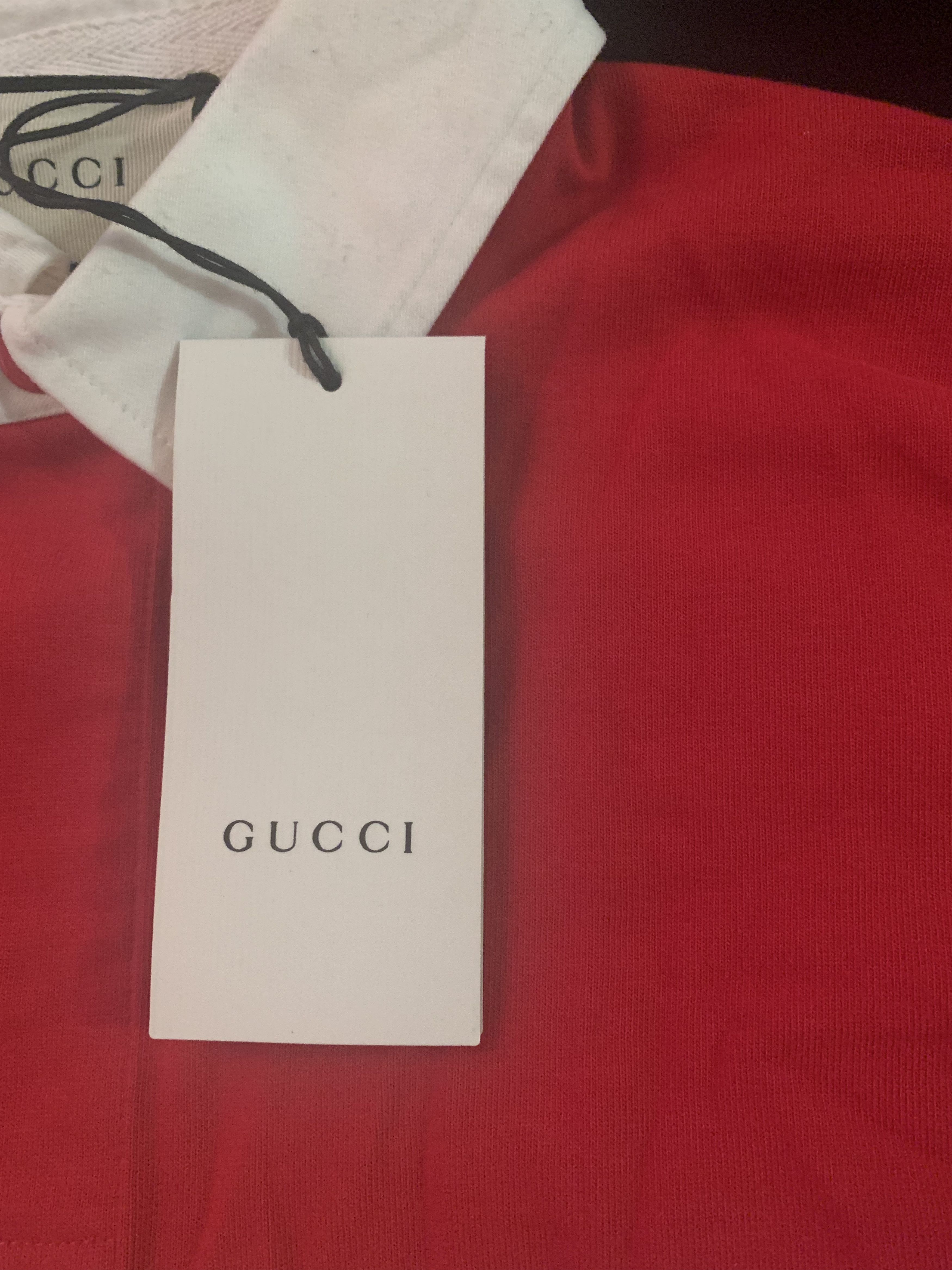 Gucci Gucci Long Sleeve Polo Shirt Size US L / EU 52-54 / 3 - 3 Thumbnail