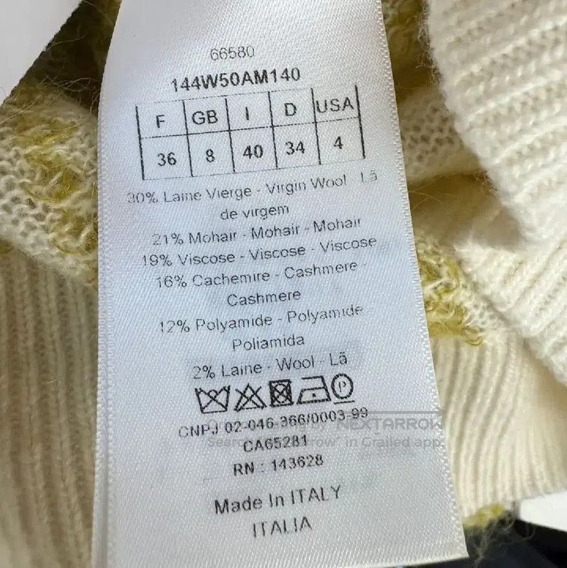 Dior Dior Color Block Wool Cardigan for Women . Size M / US 6-8 / IT 42-44 - 4 Thumbnail