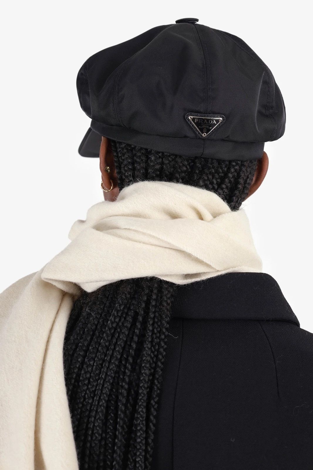 Prada Prada Nylon Newsboy Cap Size ONE SIZE - 1 Thumbnail