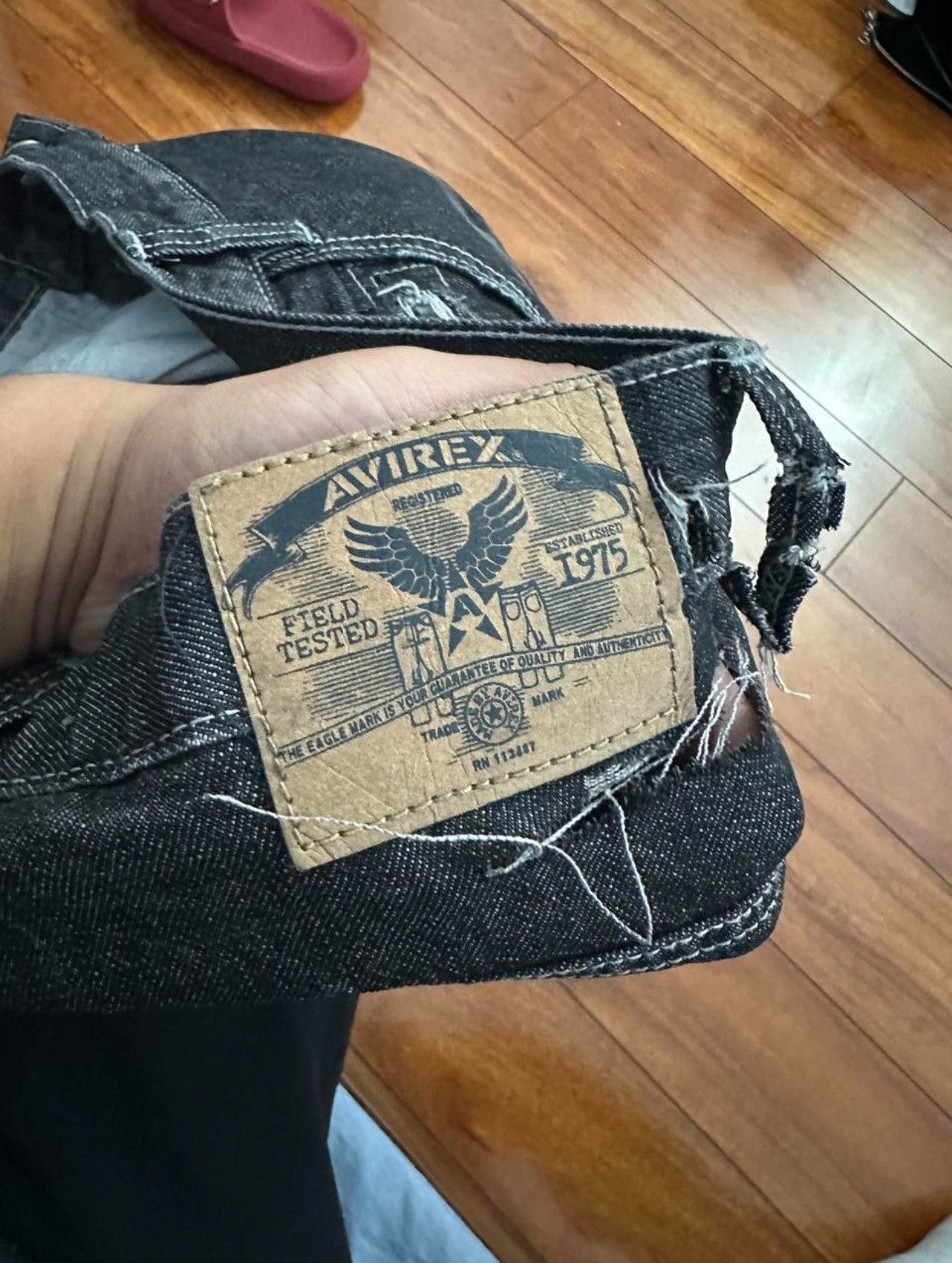 Avirex Avirex Distressed Denim jeans Size US 34 / EU 50 - 4 Thumbnail