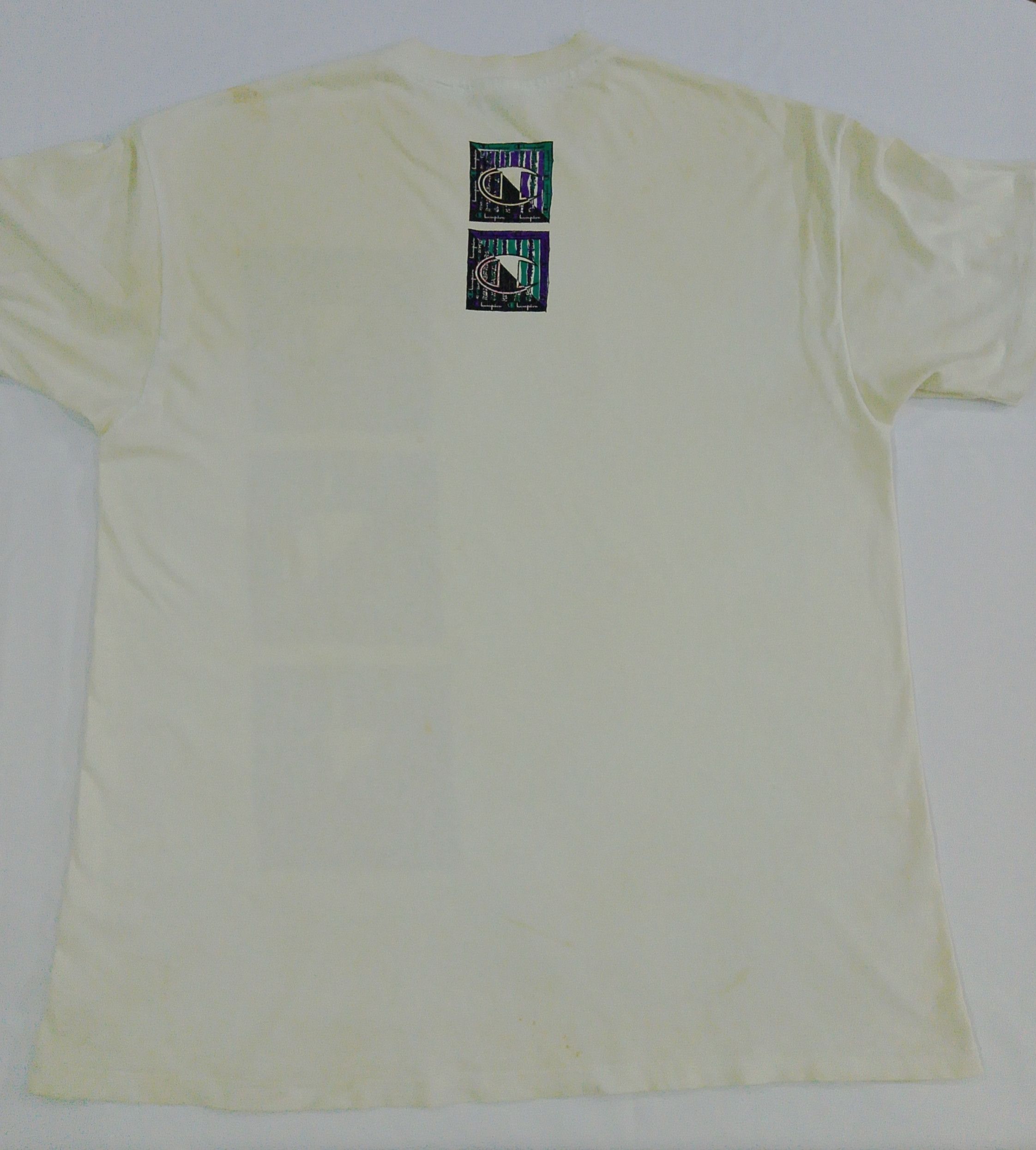 Champion Vintage Champion USA made Tee XL – Distressed Faded Yellow Size US XL / EU 56 / 4 - 2 Thumbnail