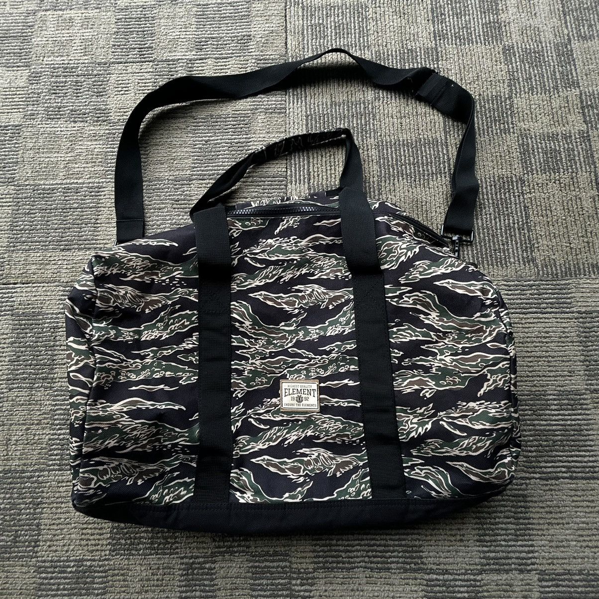 Element Vtg Y2K Element Skateboards AOP Tiger Camo Duffle Bag Size ONE SIZE - 1 Thumbnail