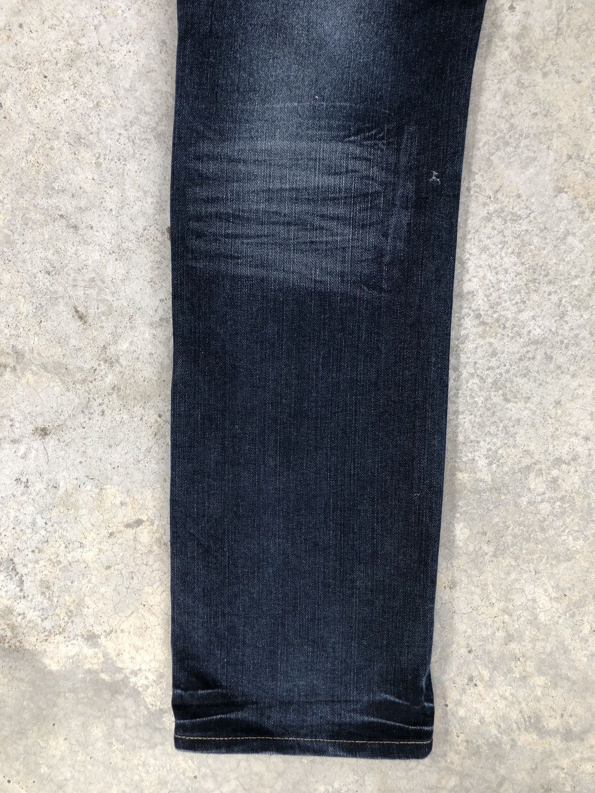 Japanese Brand Japanese Gumu Double Waist Distressed Jeans Size US 33 - 13 Thumbnail
