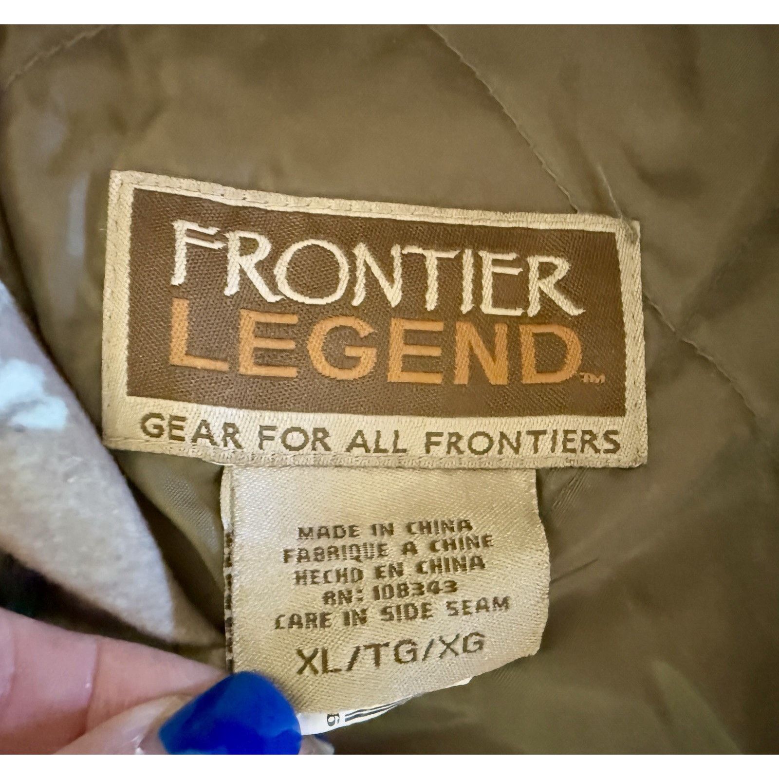 Vintage Vintage Ghost Prairie Camo Bomber Jacket Quilt Insulated Size US XL / EU 56 / 4 - 11 Thumbnail