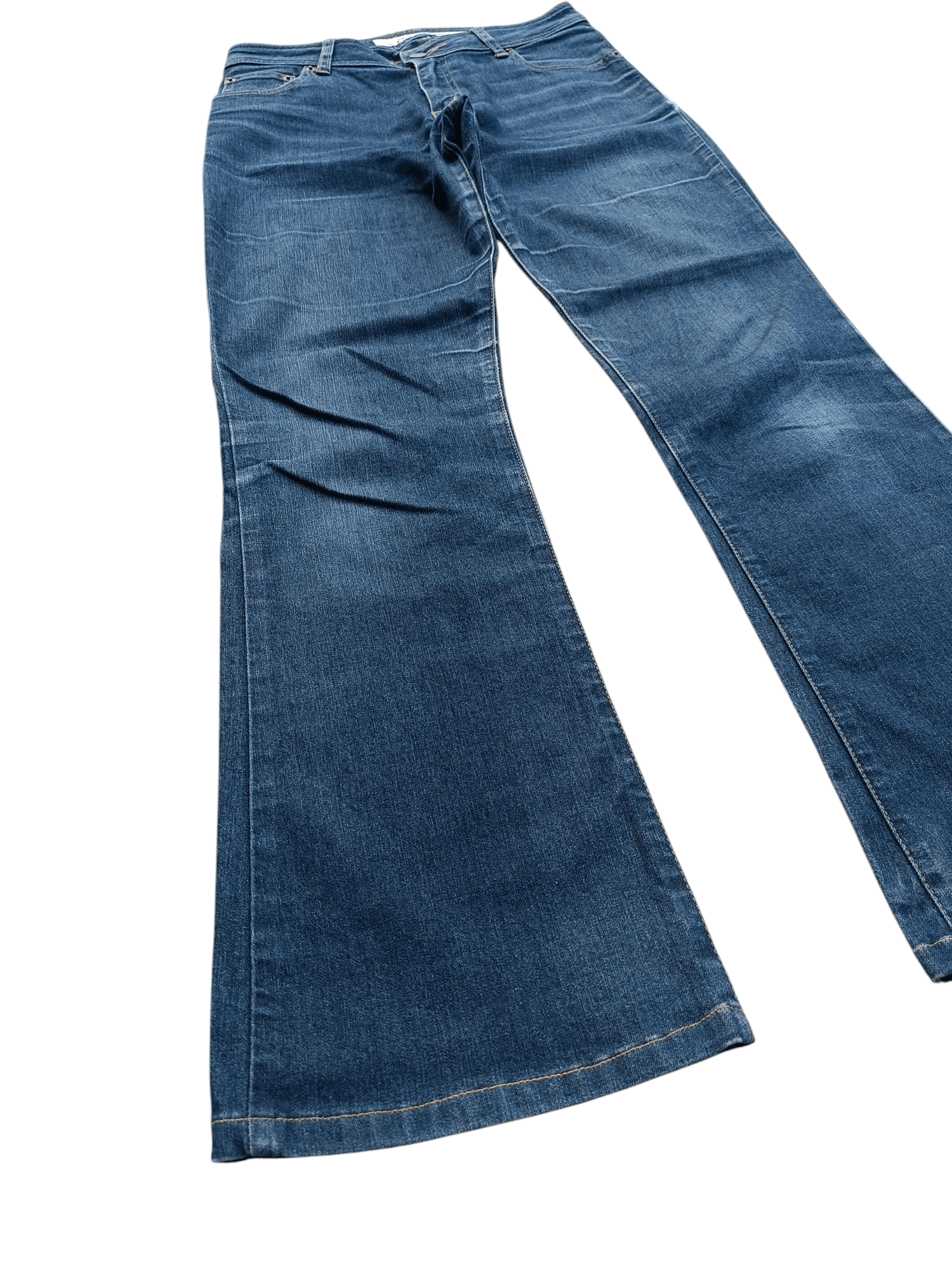 American Apparel × American Edition RETRO FLARED OO-LA-LA-SASSON WIDE LEG DENIM E237 Size US 28 / EU 44 - 1 Thumbnail