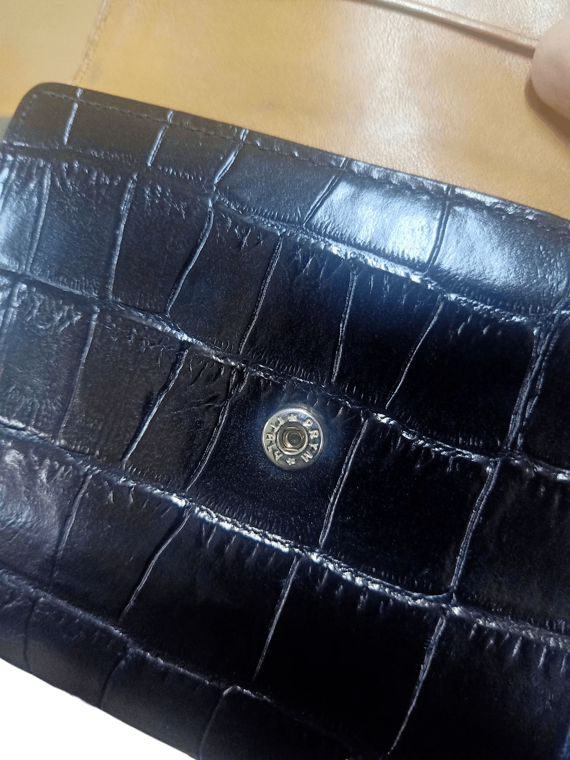 Vivienne Westwood Vivienne Westwood Crocodile Embossed Leather Wallet Purse. Size ONE SIZE - 16 Thumbnail