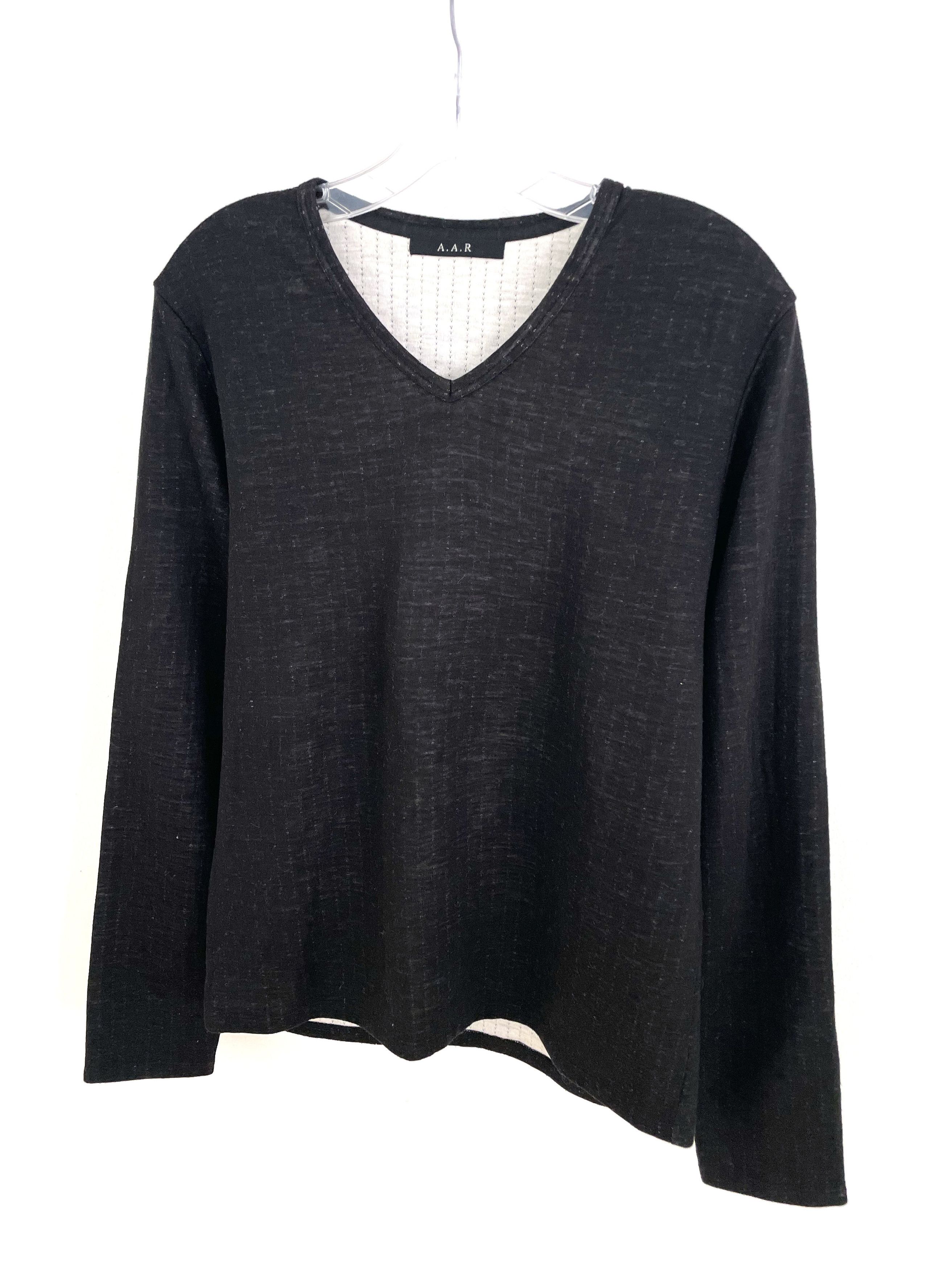 Yohji Yamamoto AAR Pinstripe Sweater Size US M / EU 48-50 / 2 - 2 Thumbnail