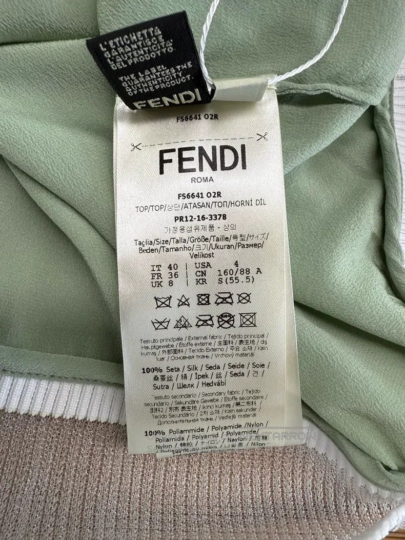 Fendi Fendi Butterfly pattern top Size XS / US 0-2 / IT 36-38 - 8 Thumbnail