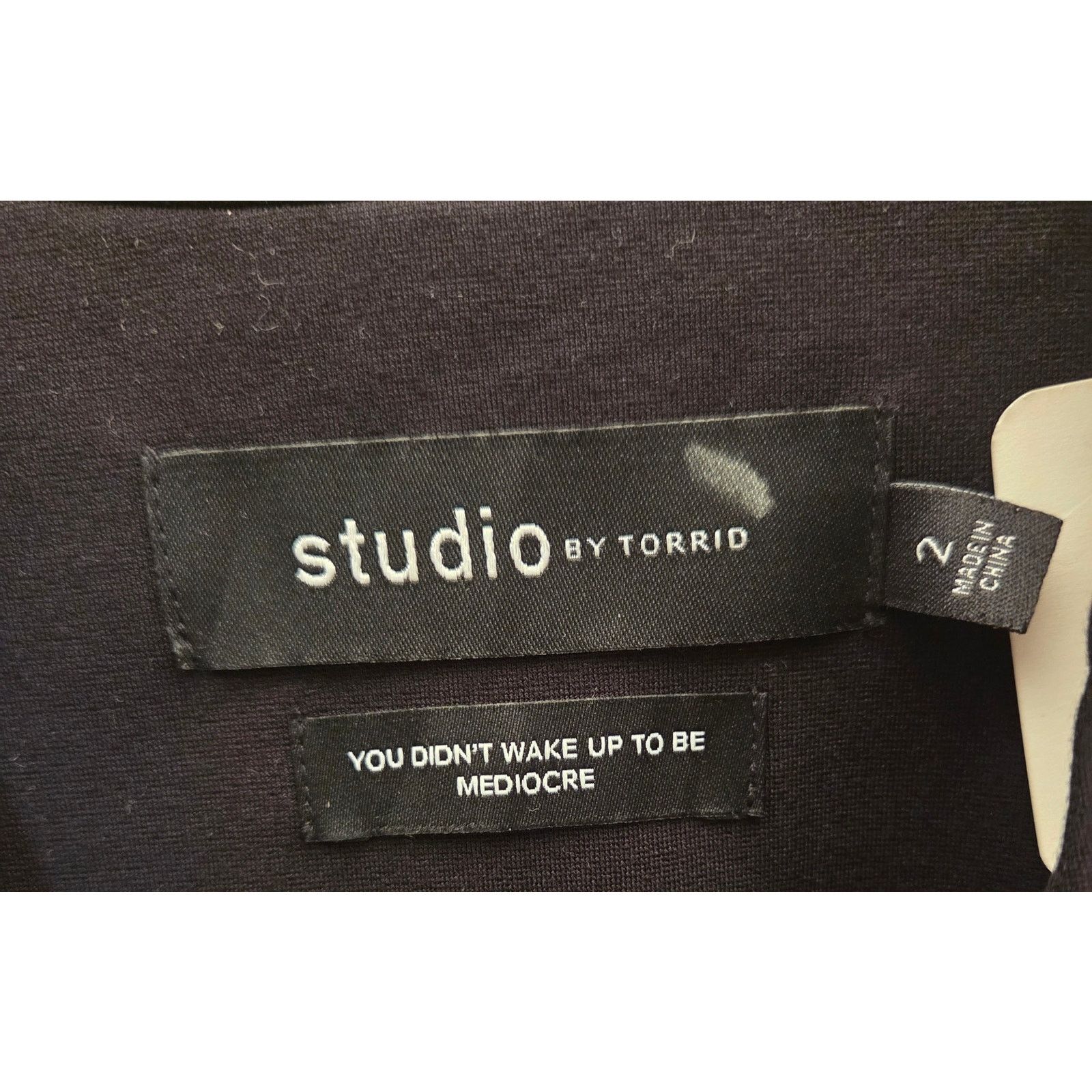 Corridor Torrid Studio Black Blazer - Women's Size 18/20 (2) Size XXL / US 16-18 / IT 52-54 - 8 Thumbnail