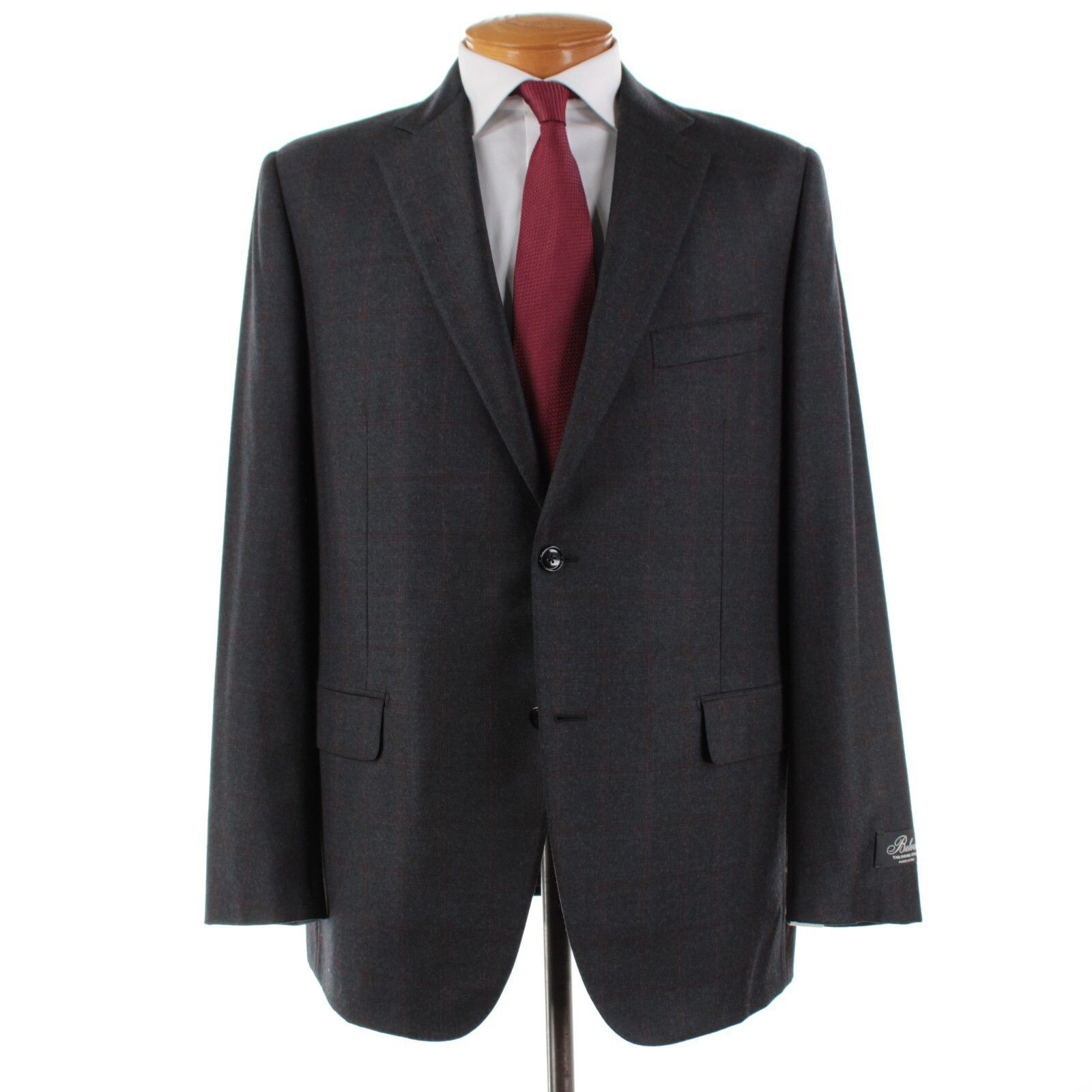 Belvest Suit Size US 46 Long in Gray