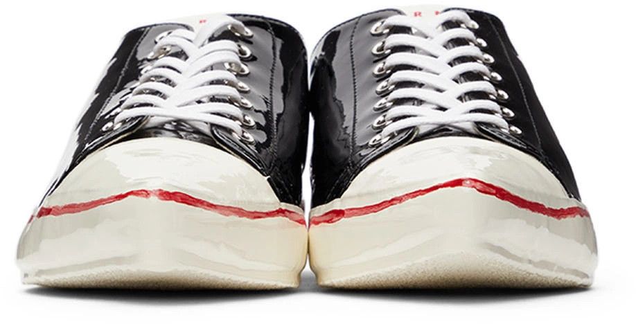 Marni o1y0225 Low-Top Sneakers in Black/White Size US 9 / EU 42 - 3 Thumbnail