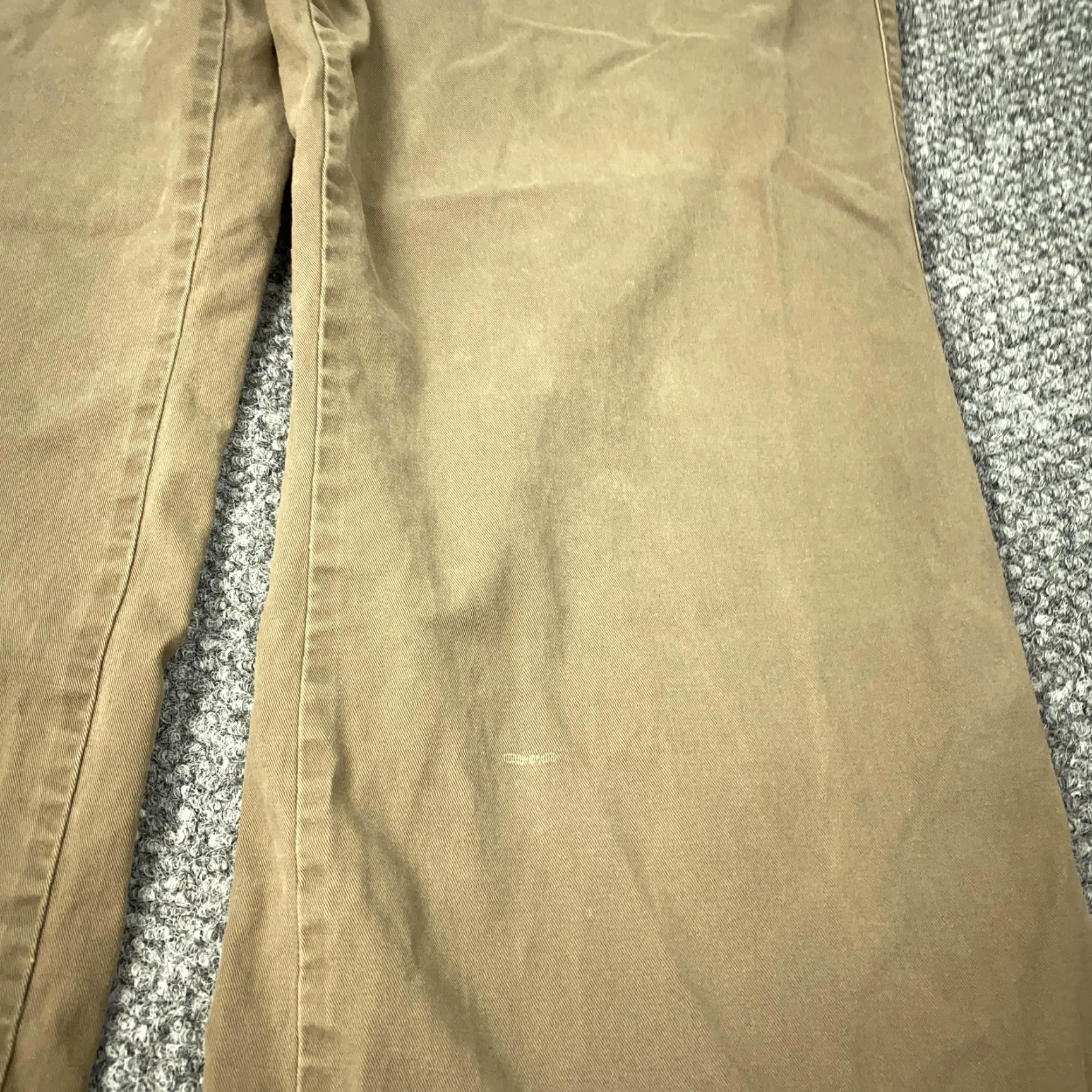 Eddie Bauer Eddie Bauer Pants Women 18 Petite Khaki Wide Leg Chino Casual Pockets Zip Button Twill Size 40" / US 18 - 5 Thumbnail
