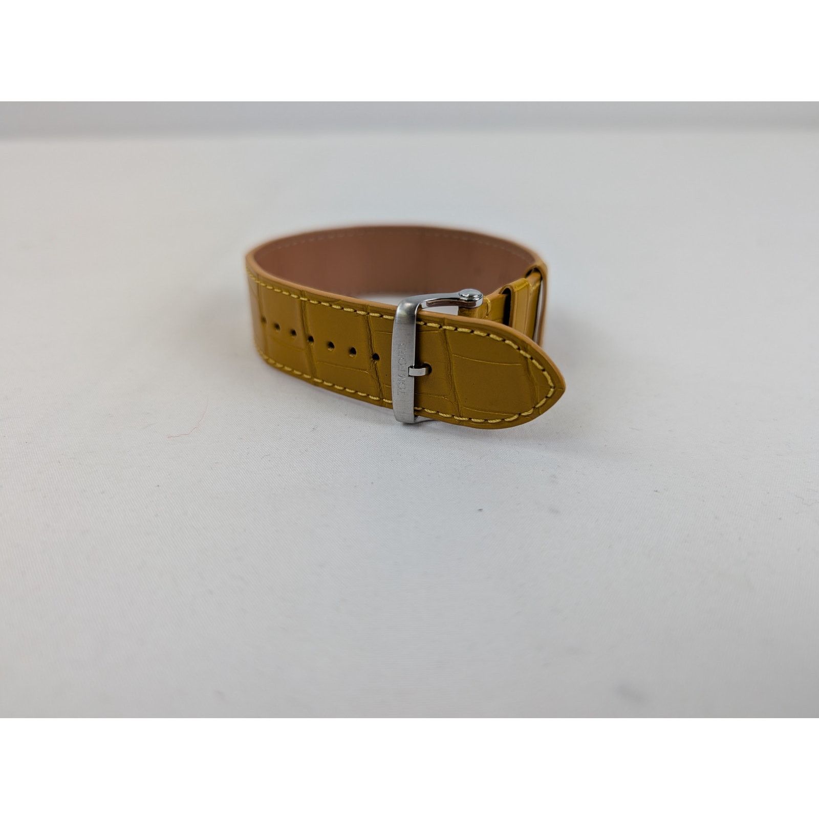 Tom Ford o1rshd1 Size: OS/ Alligator Buckle Watch Straps 21mm Brushed Size ONE SIZE - 11 Thumbnail