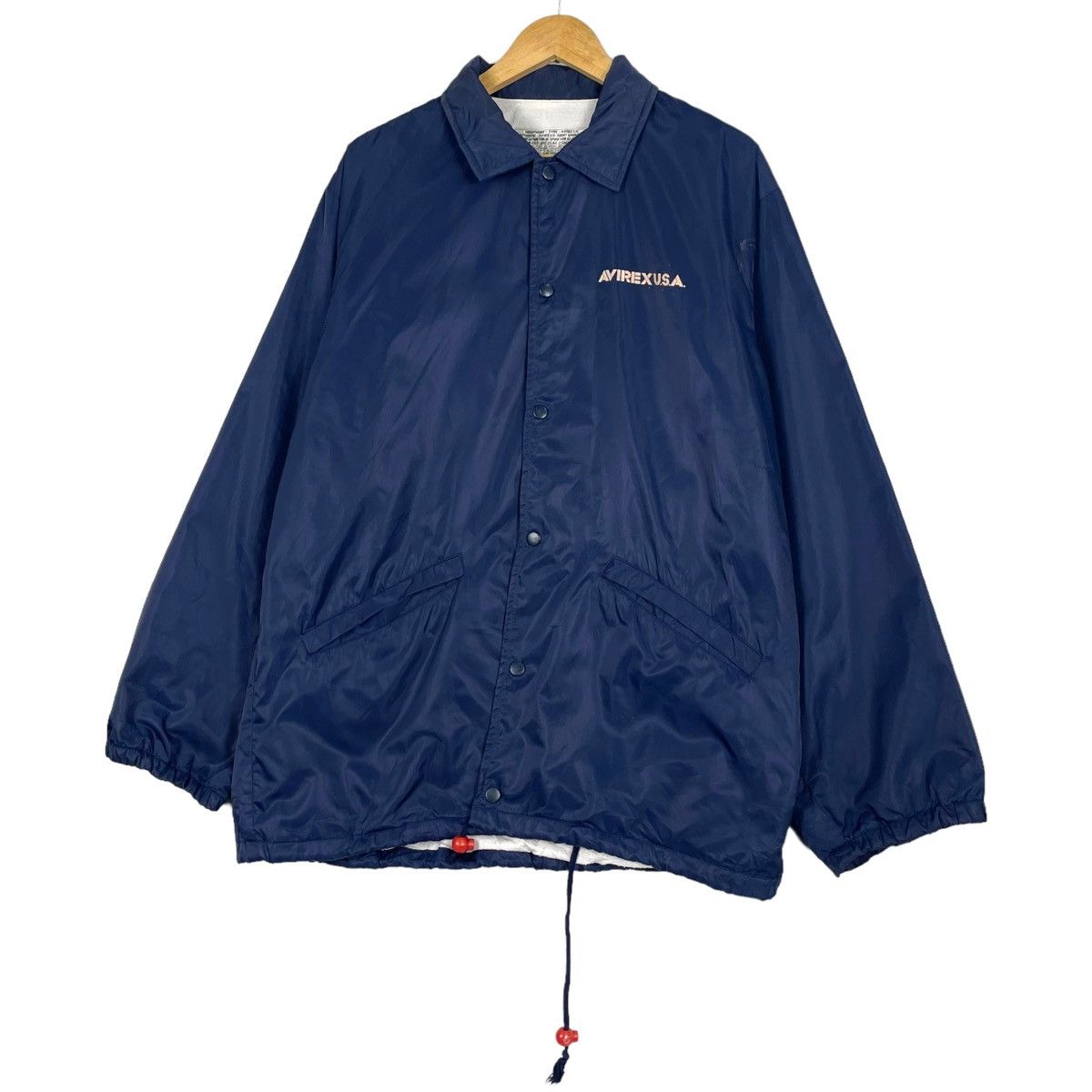 Aviator Nation × Avirex 💥AVIREX RENO AIR FORCE SNAP WINDBREAKER JACKET Size US XL / EU 56 / 4 - 3 Thumbnail