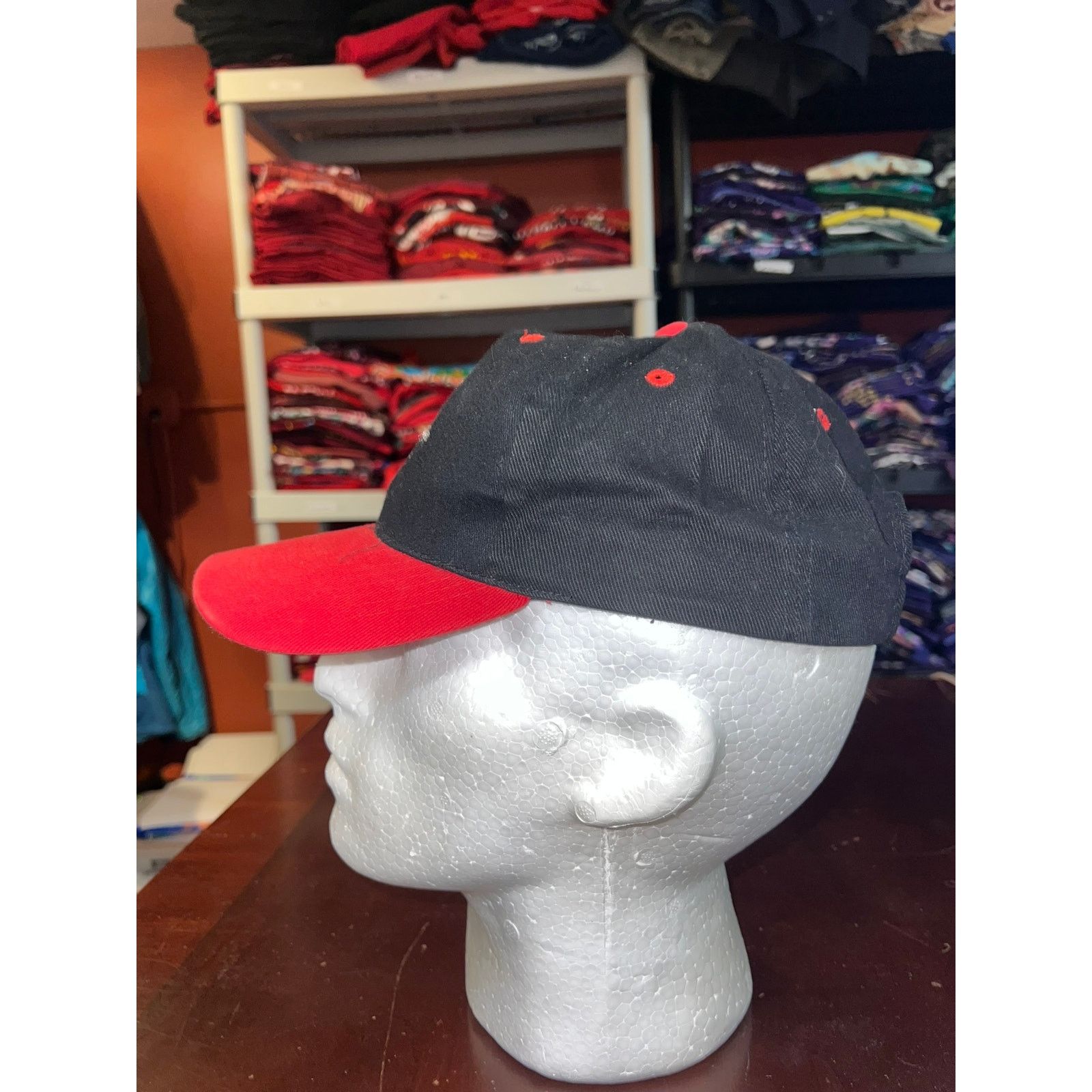 Vintage Vintage Sigmae Tires Hat Tire Black Red Cap Headwear Size ONE SIZE - 3 Thumbnail