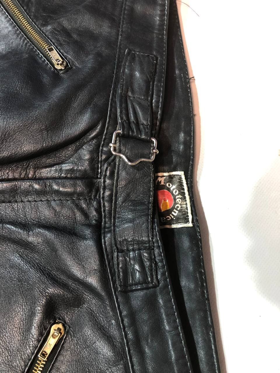 Leather Mototechnica Vintage Racing Moto Leather Pants Size US 34 / EU 50 - 9 Thumbnail