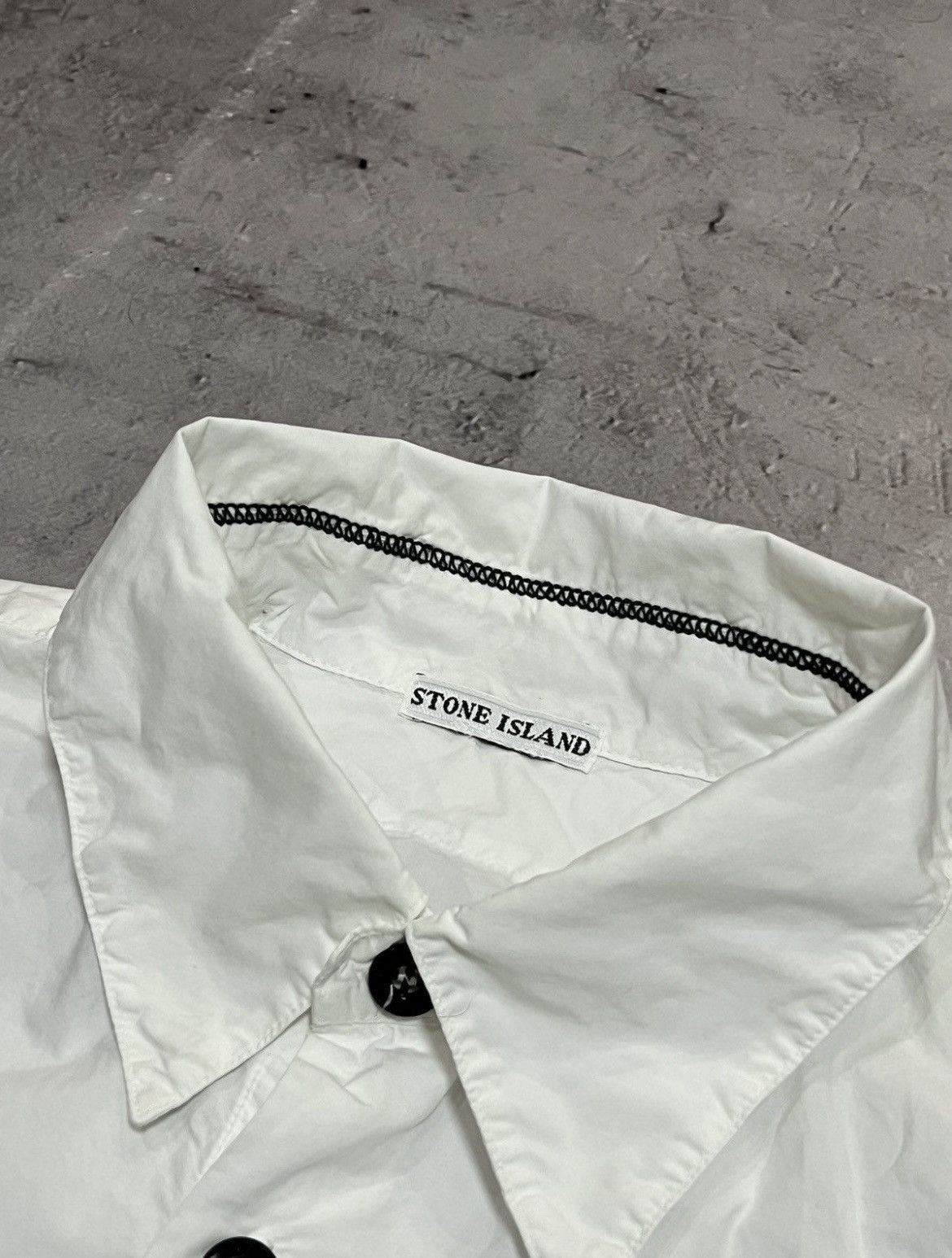 Stone Island Stone Island White Shirt Size US L / EU 52-54 / 3 - 6 Thumbnail