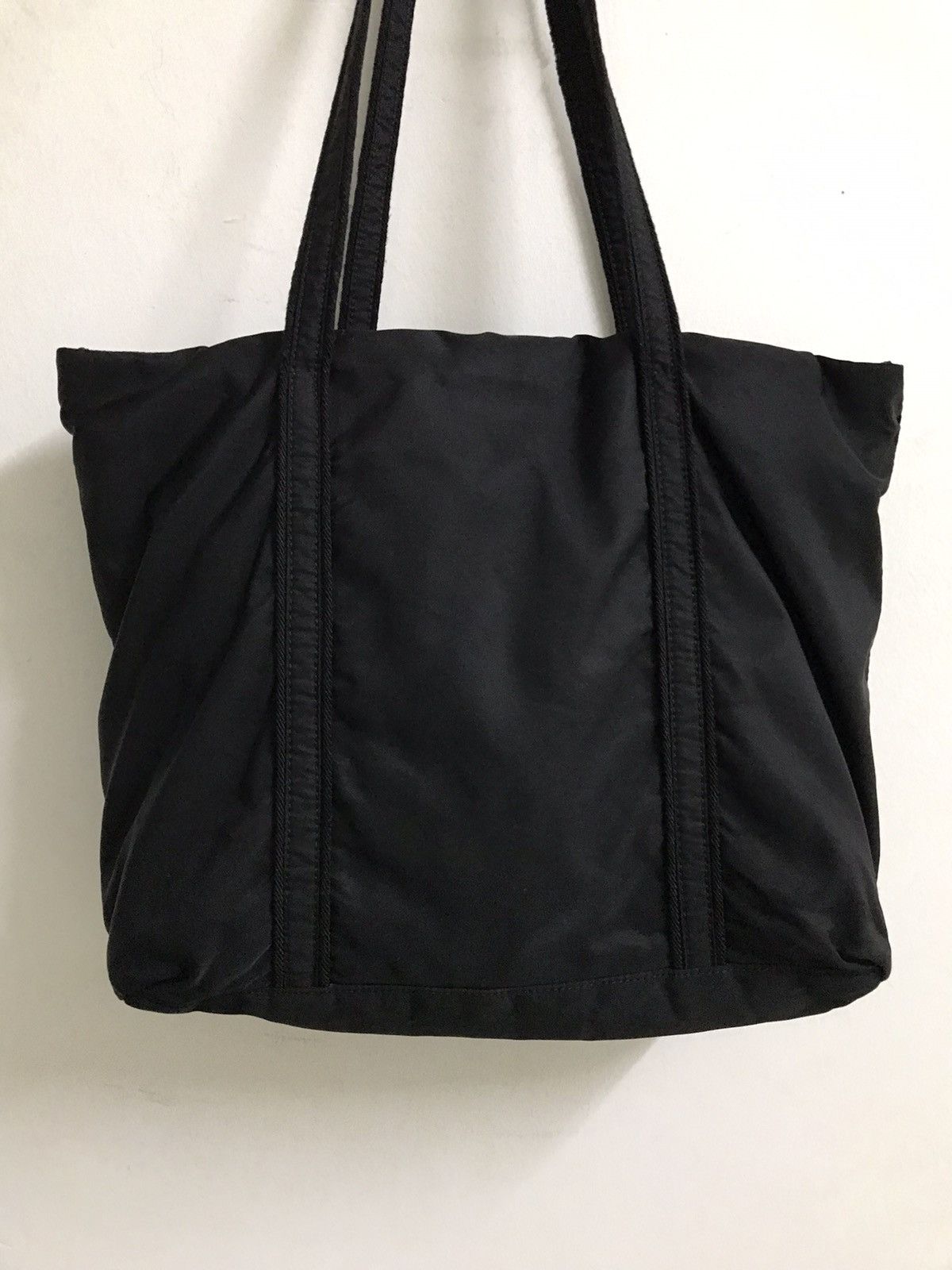 Prada Prada Tessuto Nero Nylon Tote Bag Size ONE SIZE - 1 Thumbnail