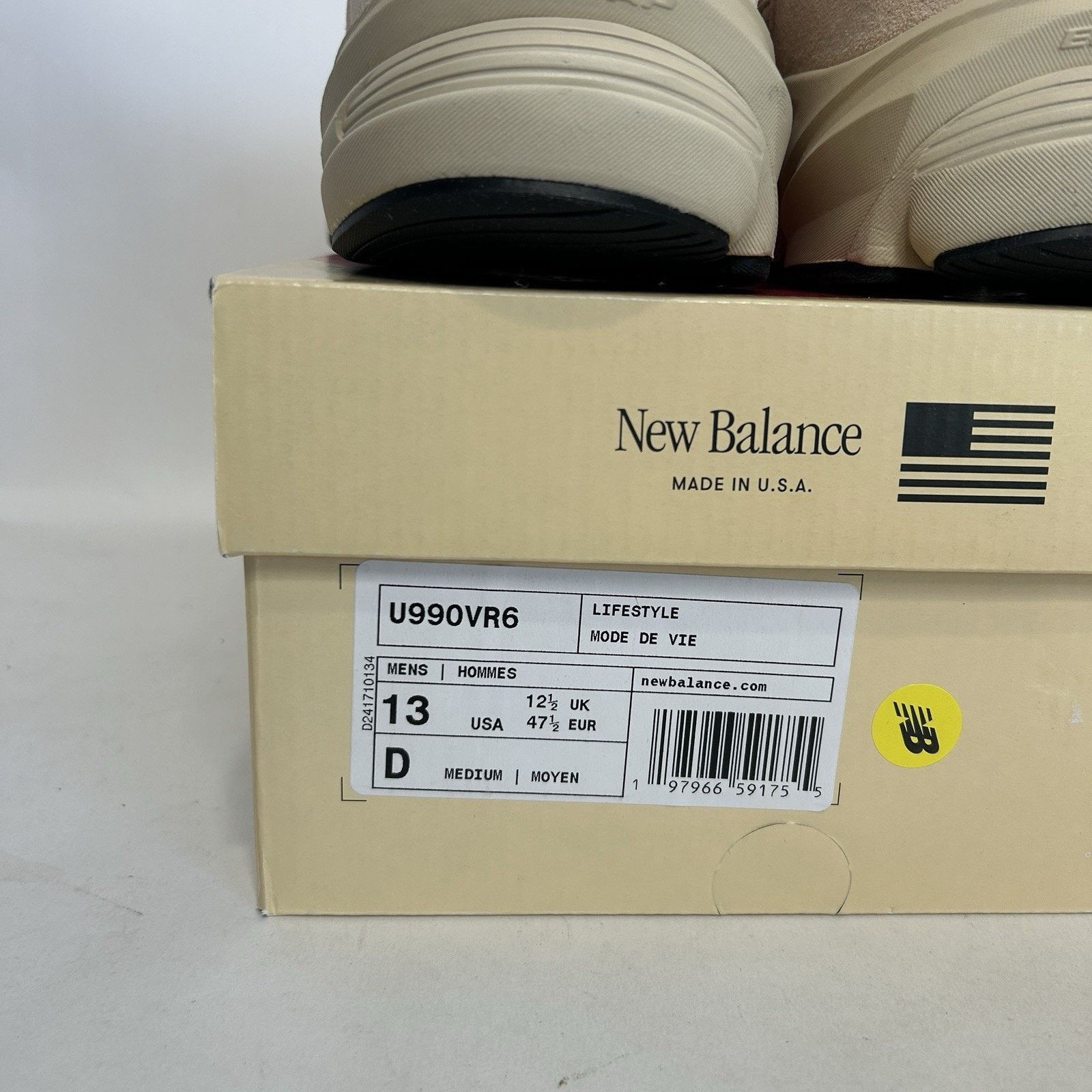New Balance Teddy Santis X New Balance 990v6 “Vintage Rose” U990VR6 Size US 13 / EU 46 - 5 Thumbnail