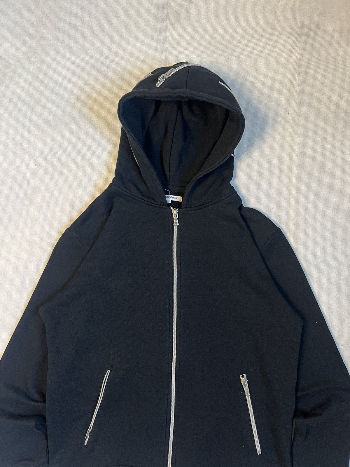 semanticdesign Semantic Design Multi Zipper Gothic Punk Style Hoodie Size US M / EU 48-50 / 2 - 9 Thumbnail