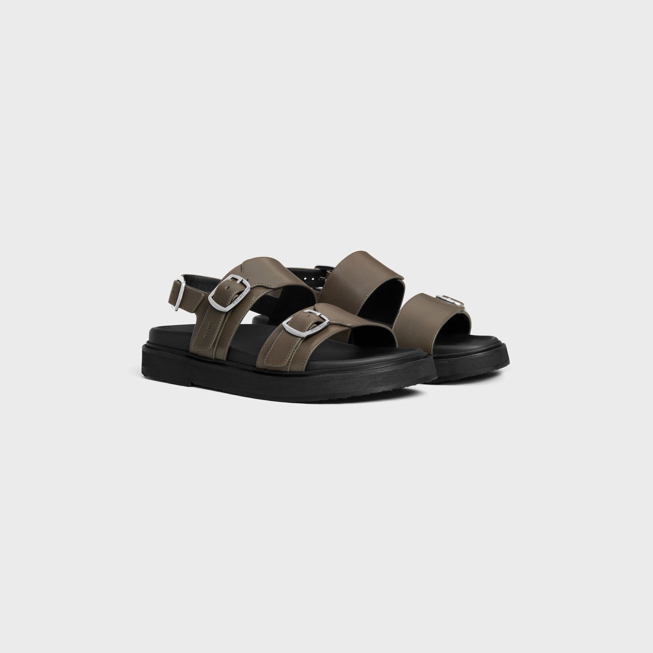 Celine CELINE TIPPI IN CALFSKIN - VEGETAL TANNING KHAKI Size US 10 / EU 43 - 1 Thumbnail