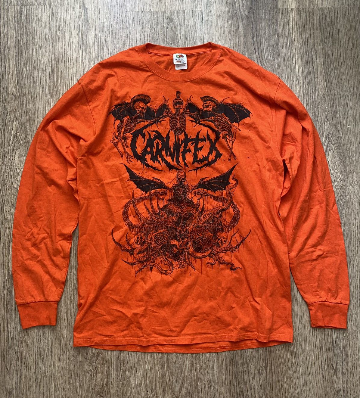 Band Tees × Vintage Carnifex Six feed closer to hell vintage long sleeve Size US L / EU 52-54 / 3 - 1 Thumbnail