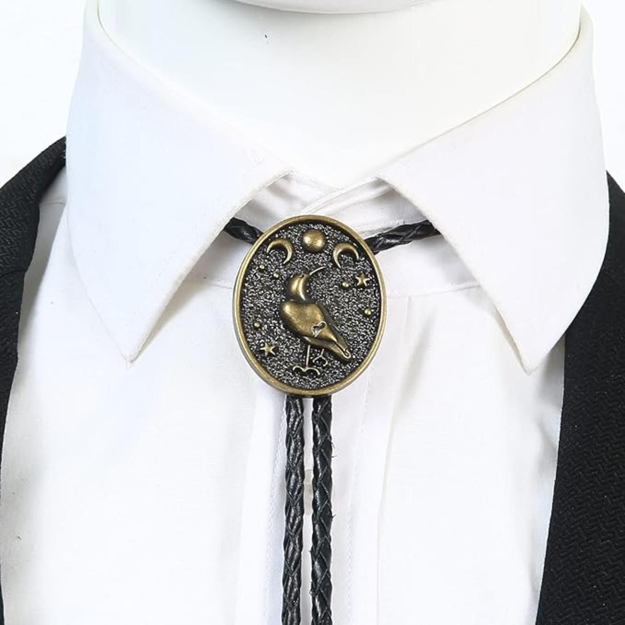 Other Gold Wren Bird Bolo tie Size ONE SIZE - 1 Thumbnail