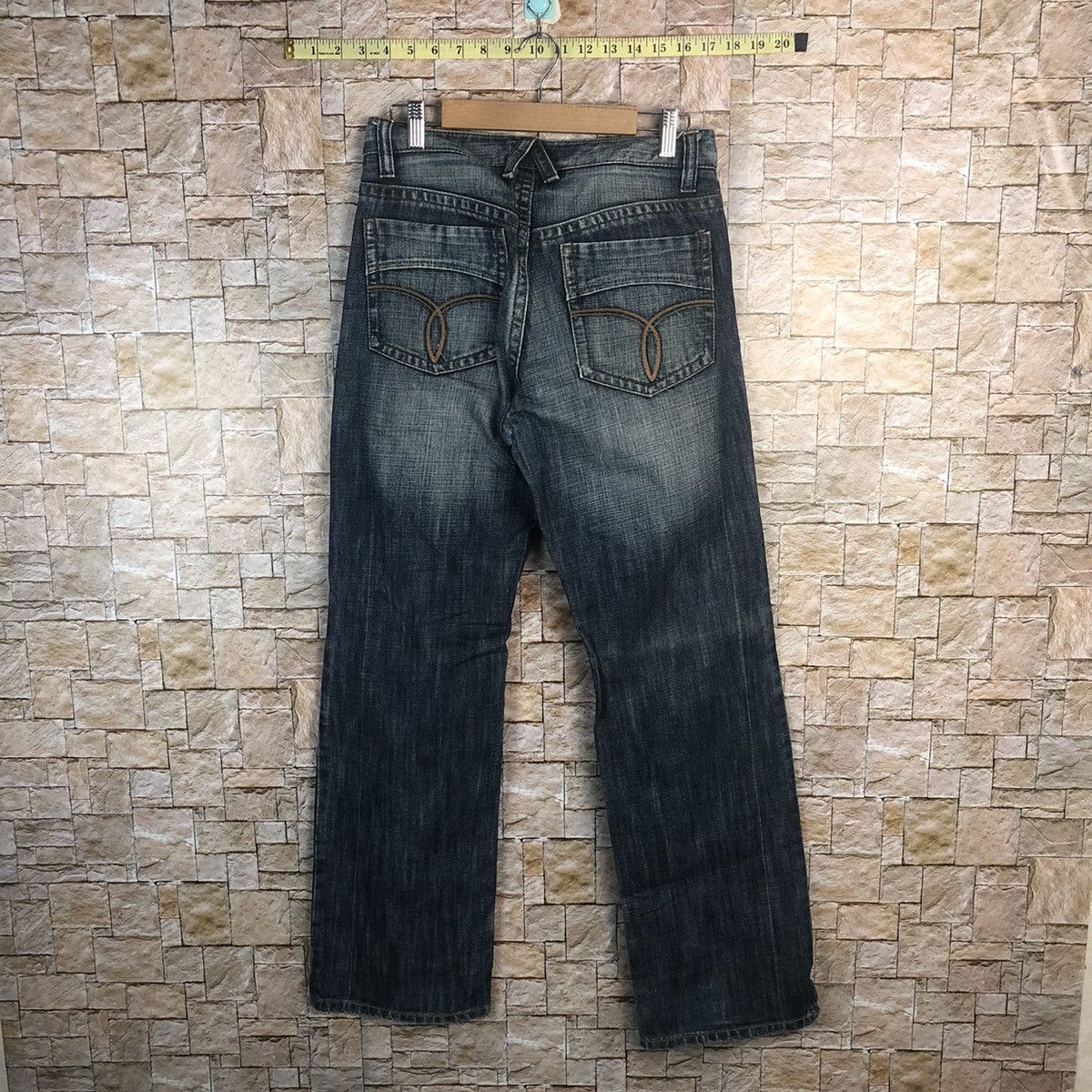 Japanese Brand Conus Jeans Blue Distressed Denim Pants #A56 Size US 31 - 14 Thumbnail