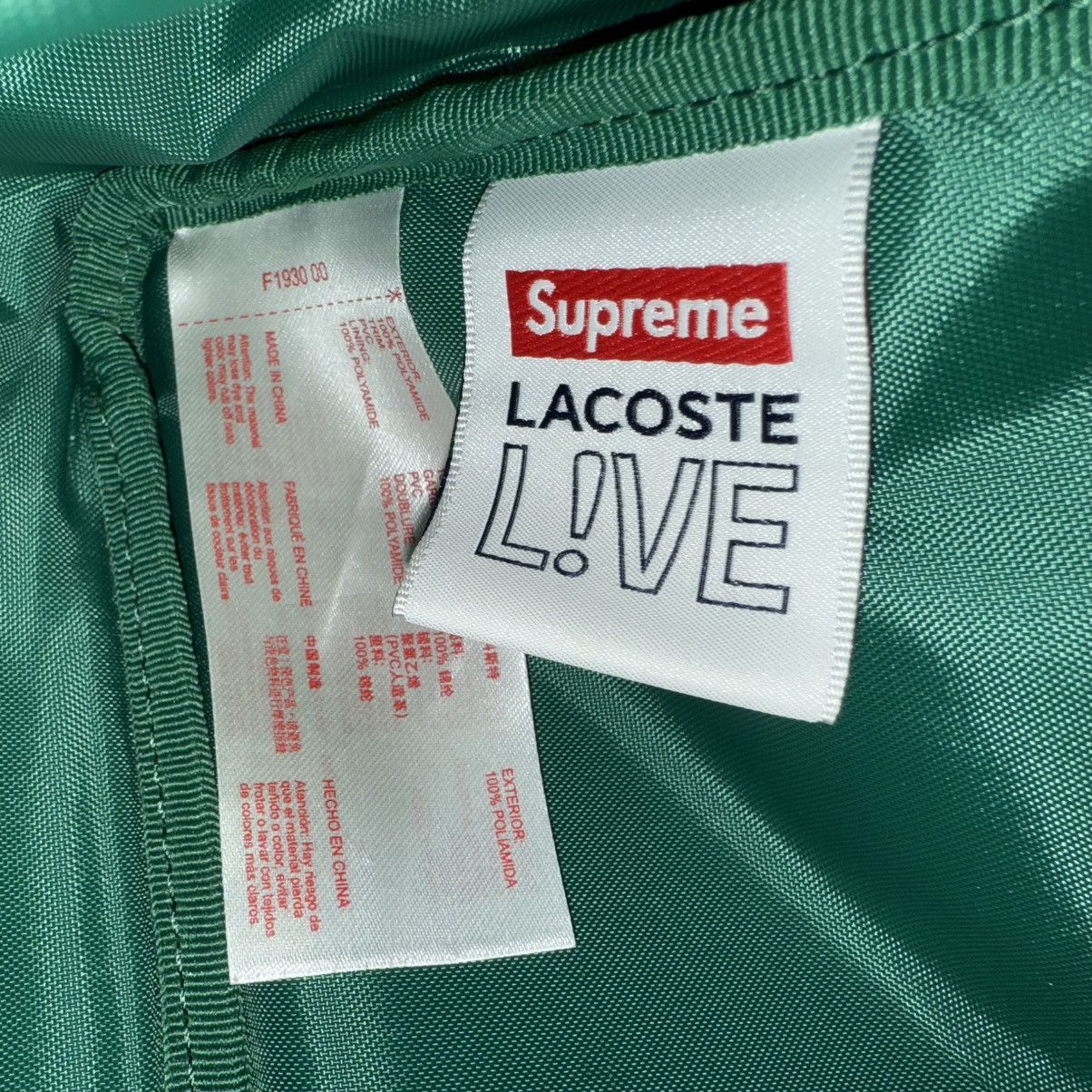 Lacoste × Supreme Supreme x Lacoste Messenger Bag (Green) Size ONE SIZE - 3 Thumbnail