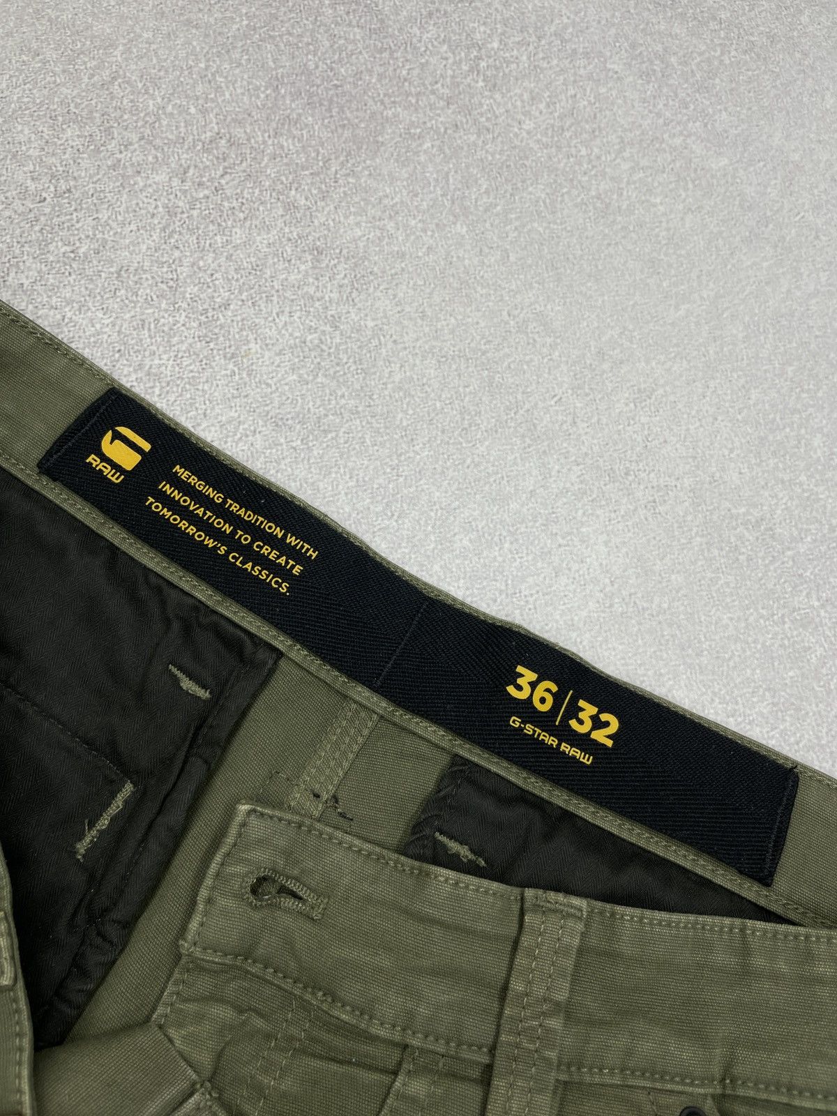 G-Star Mens G Star Raw Fatigue Relaxed Tapered Cargo Pants Size 36 Size US 36 / EU 52 - 15 Thumbnail