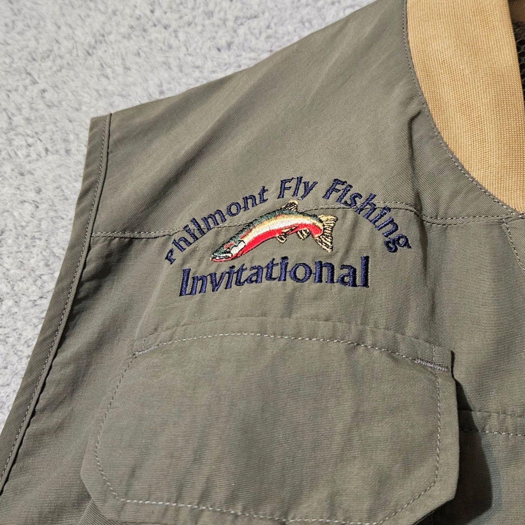 Vintage Pacific Fly Fishing Vest Green Mens Size 2XL XXL Size US XXL / EU 58 / 5 - 6 Thumbnail
