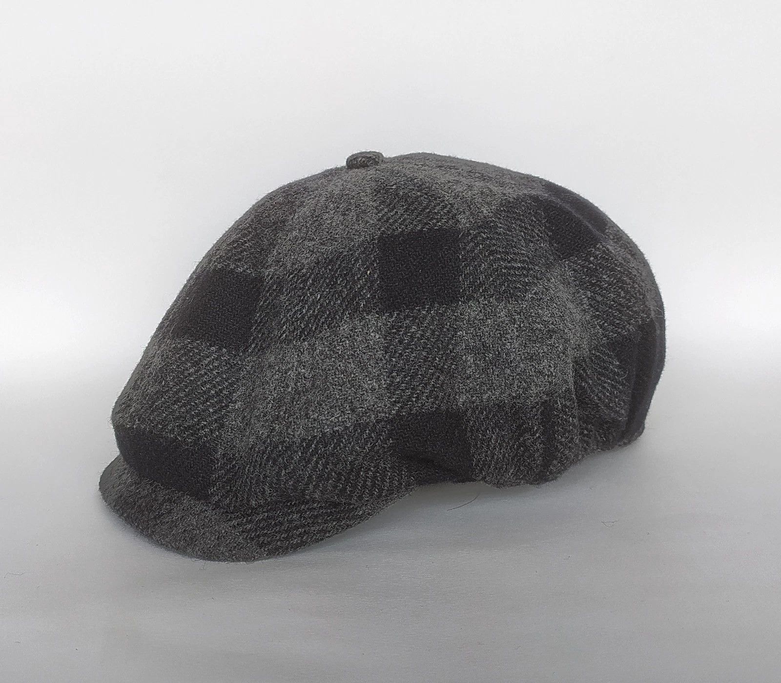 RRL Ralph Lauren DOUBLE RLPlaid Wool Twill Newsboy Cap T/3021 Size ONE SIZE - 3 Thumbnail