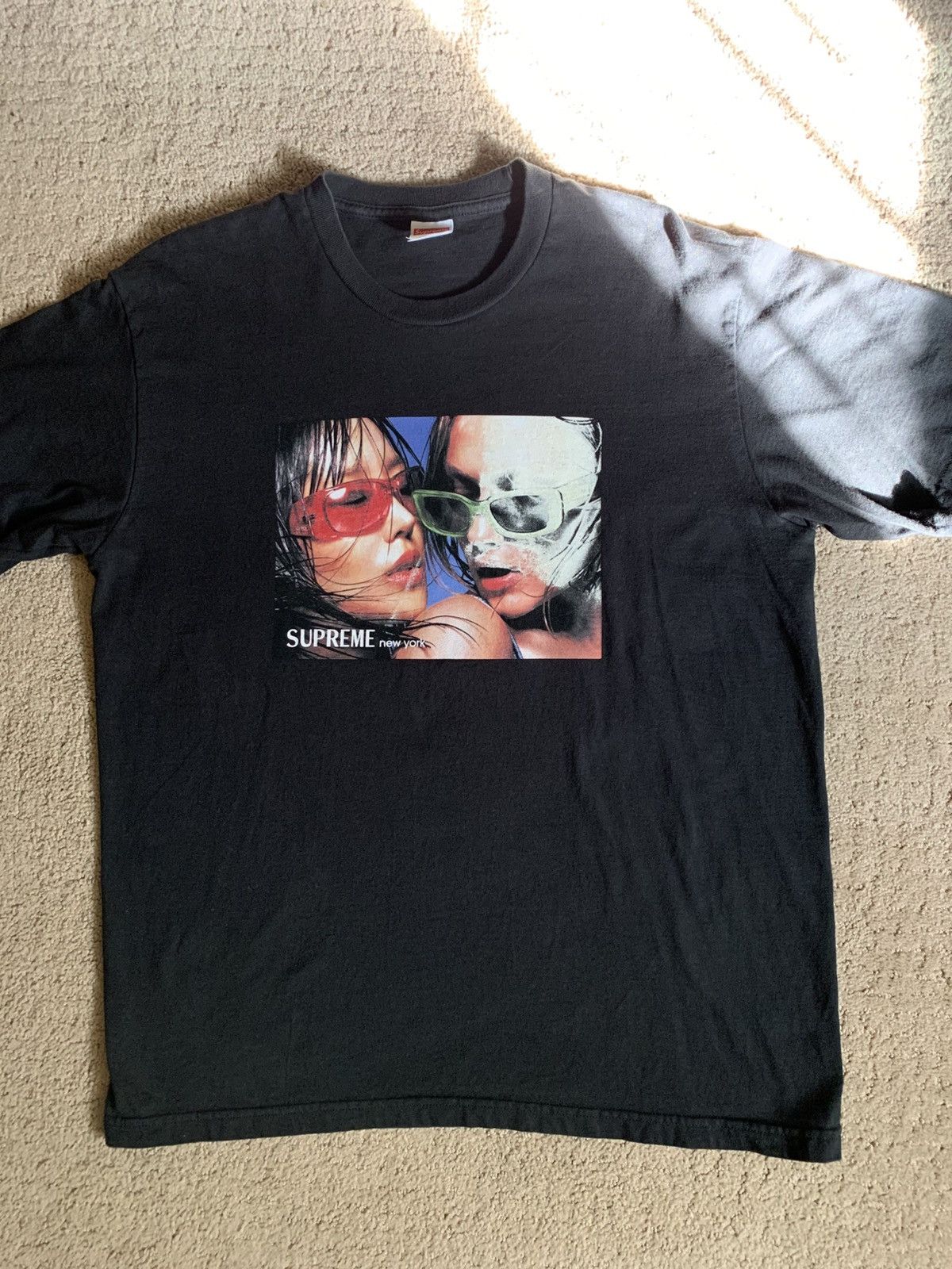 Supreme Supreme Eyewear Tee Black #2 Size US M / EU 48-50 / 2 - 2 Thumbnail