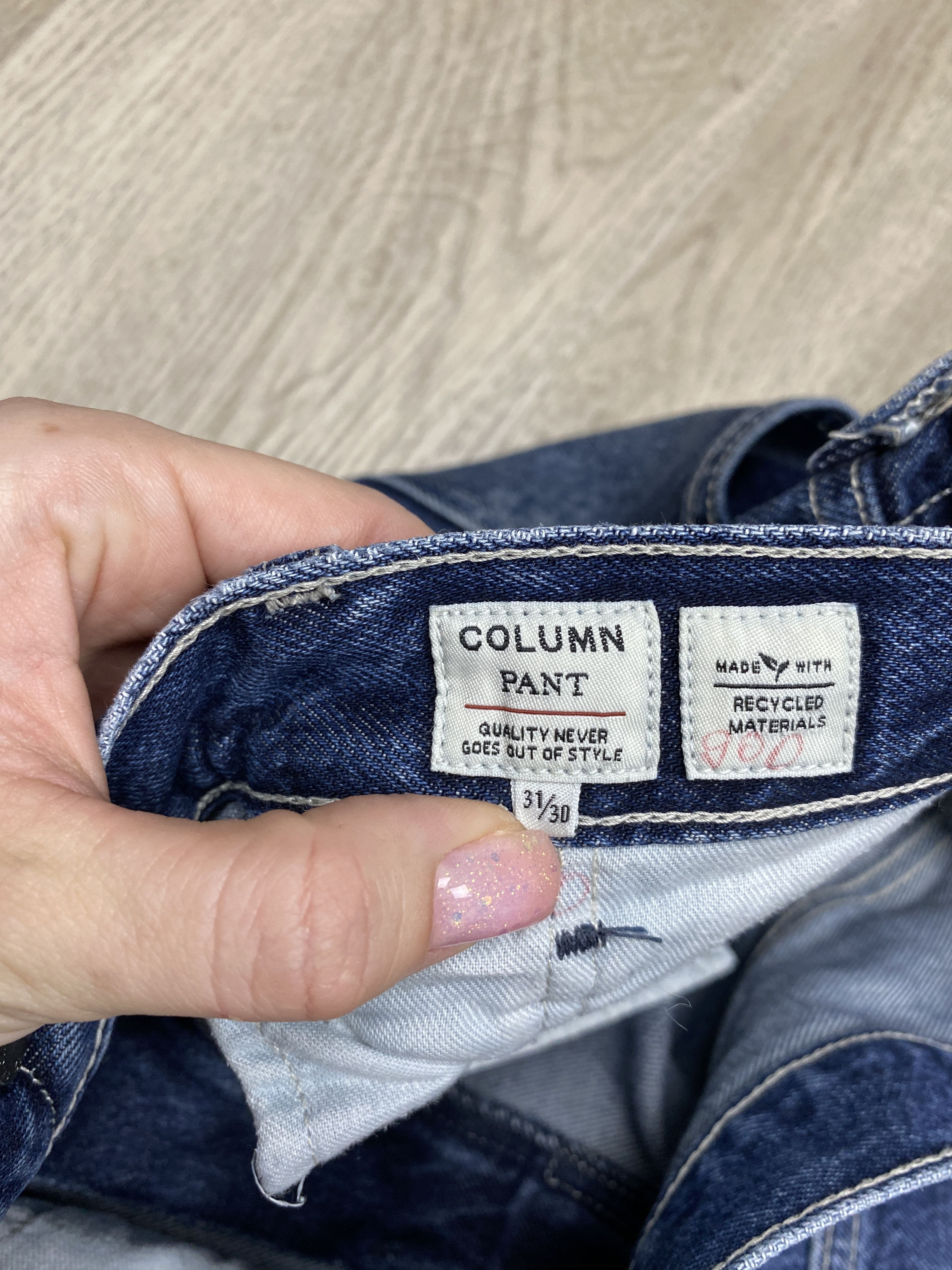 Levi's Made & Crafted Levi's Made & Crafted Vintage Denim Column Pants Jeans Size US 31 - 11 Thumbnail
