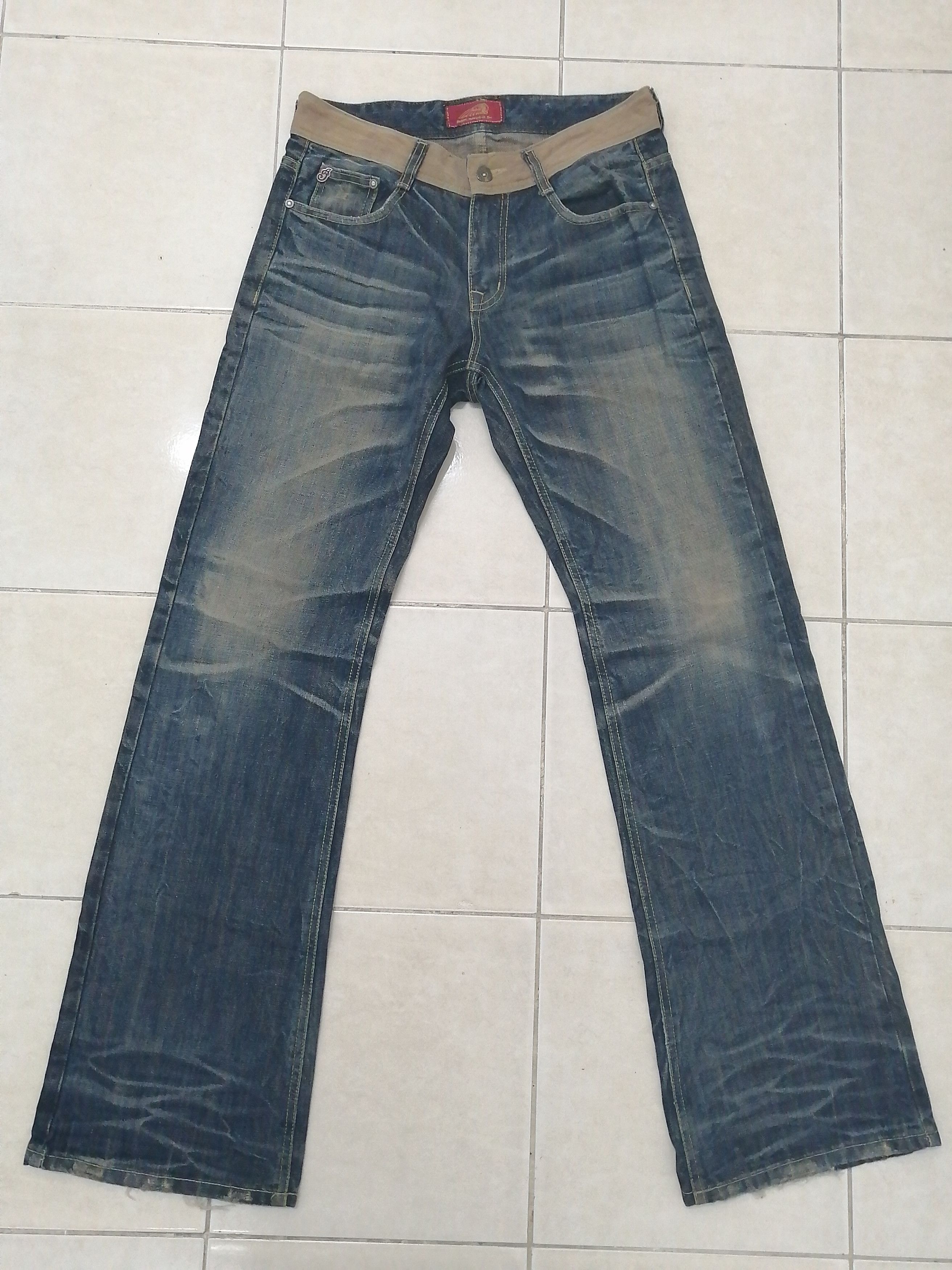 Indian Motorcycle Indian Motercycles distress jean Size US 31 - 1 Thumbnail