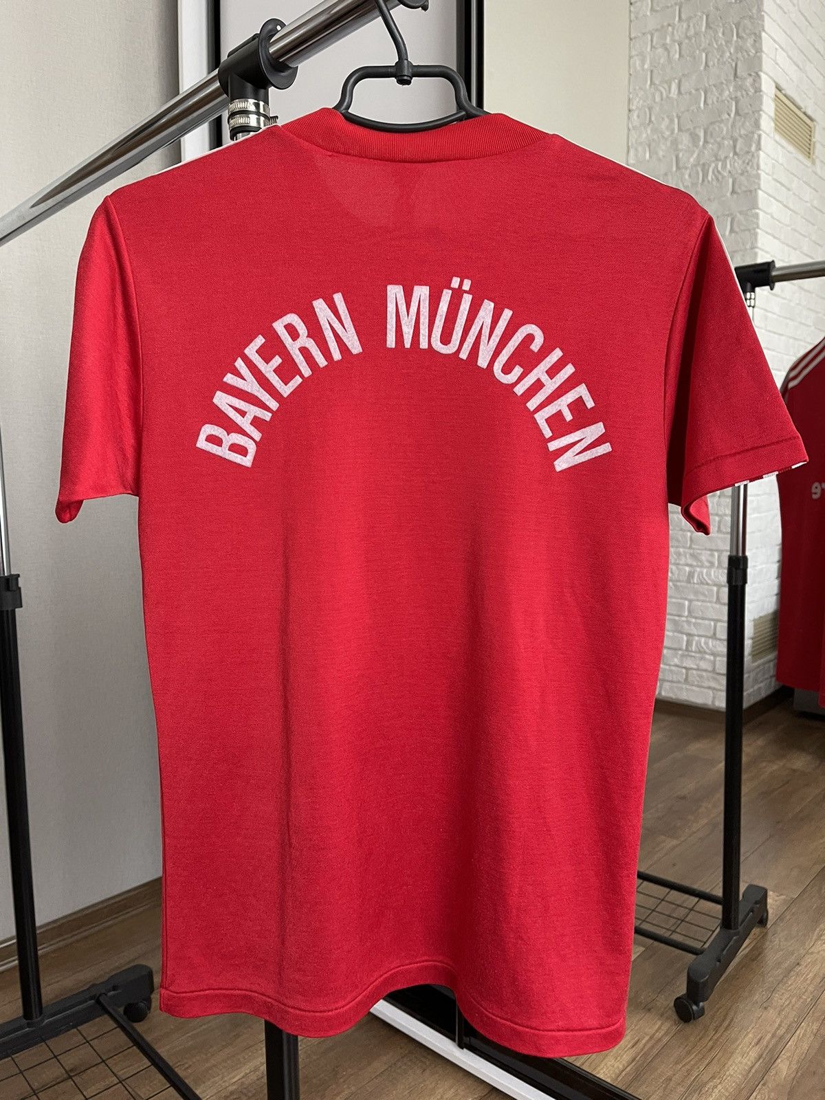 Vintage 1984/1986 Adidas Bayern Munich Vintage Soccer Jersey T-Shirt Size US S / EU 44-46 / 1 - 5 Thumbnail