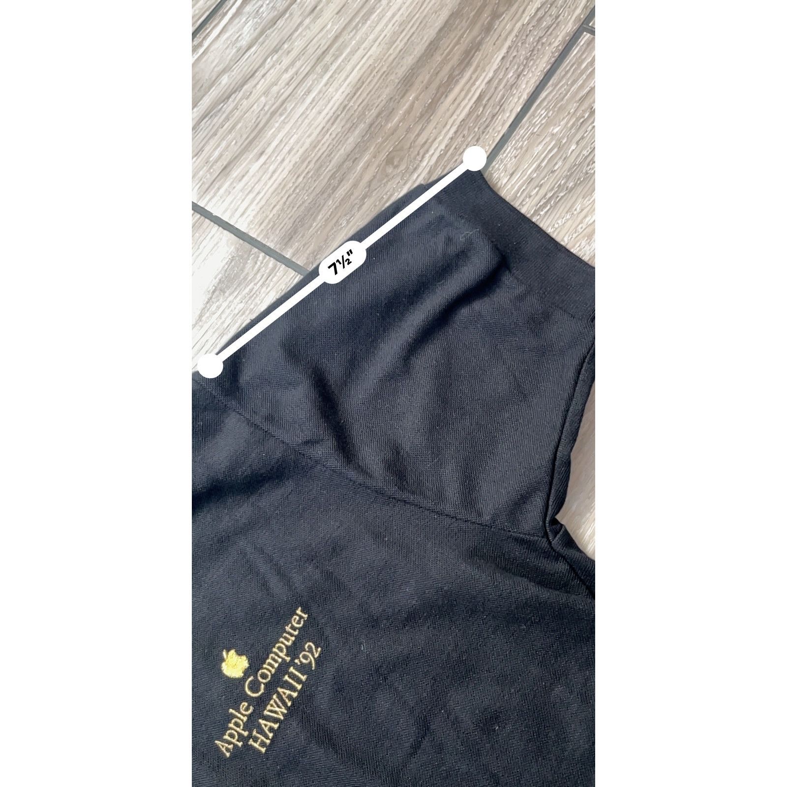 Apple Apple Computer HAWAII 1992 Mens Black Shirt! Size US L / EU 52-54 / 3 - 7 Thumbnail