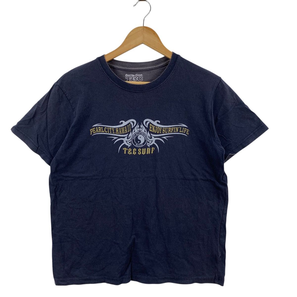 Other TOWN COUNTRY T&C Surf Hawaii Natural Sun Faded Tee Shirt Size US L / EU 52-54 / 3 - 5 Thumbnail