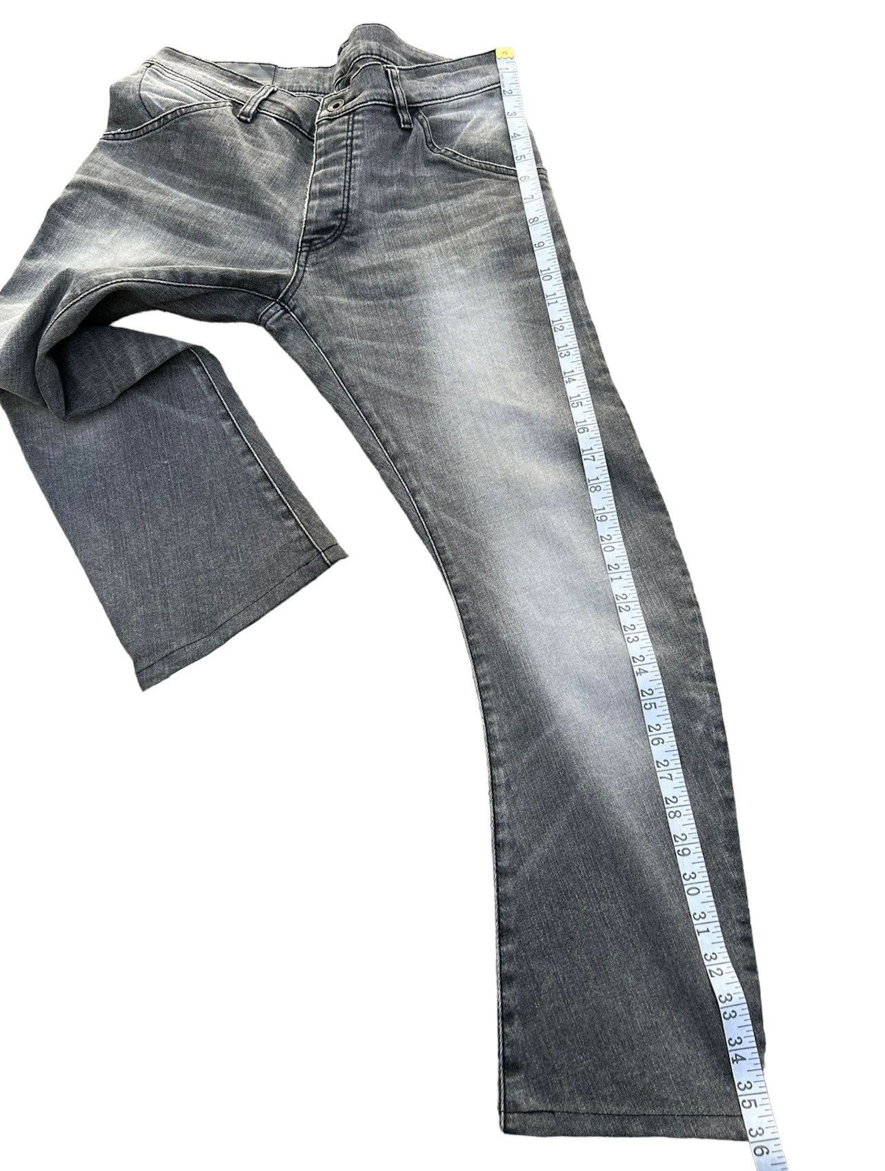 Attachment Attachment Japan Curved Leg Stretchable Cropped Denim Size US 30 / EU 46 - 6 Thumbnail