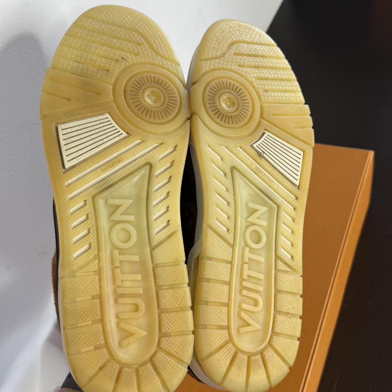 Louis Vuitton Louis Vuitton Oversize Sneakers Trainers Monogram Print Size US 11.5 / EU 44-45 - 5 Thumbnail