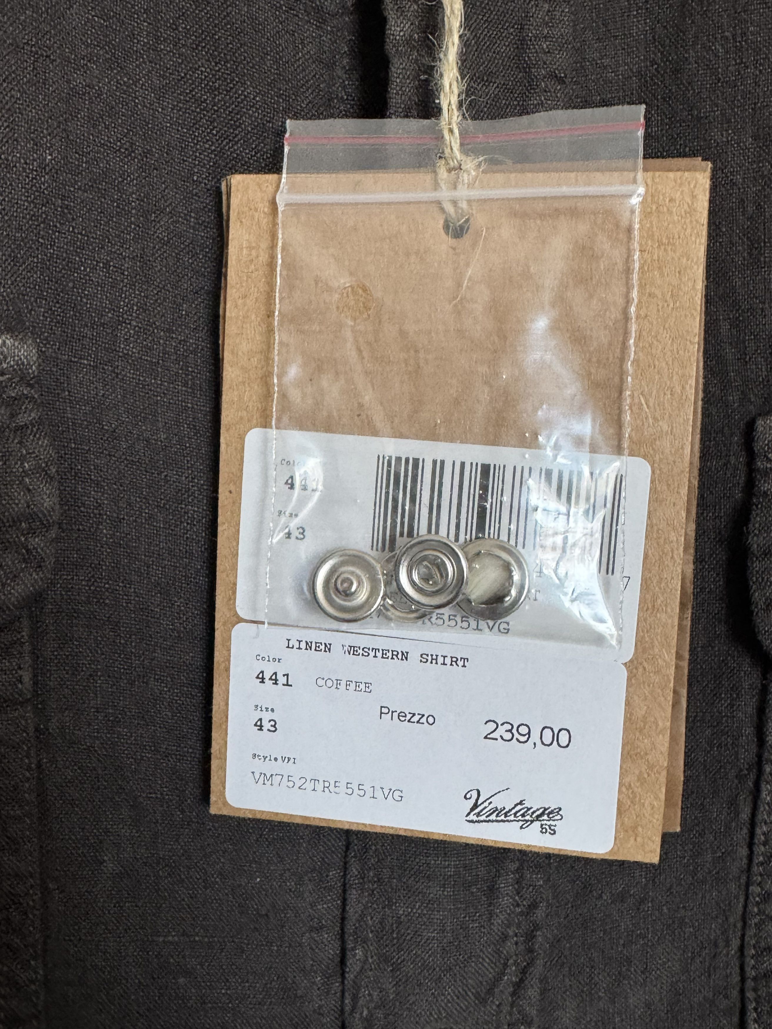 Other Linen Western Shirt Size US S / EU 44-46 / 1 - 3 Thumbnail