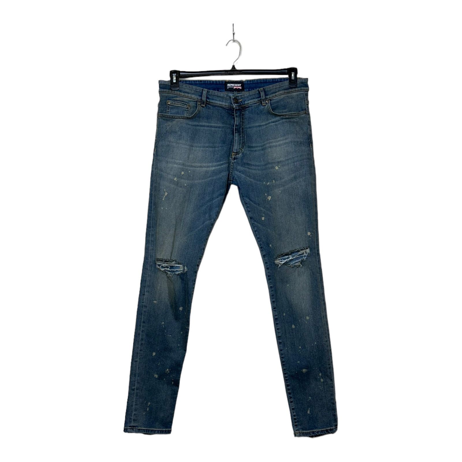 Represent Clo. Represent destroyer straight leg stretch jeans size 36 Size US 36 / EU 52 - 9 Thumbnail