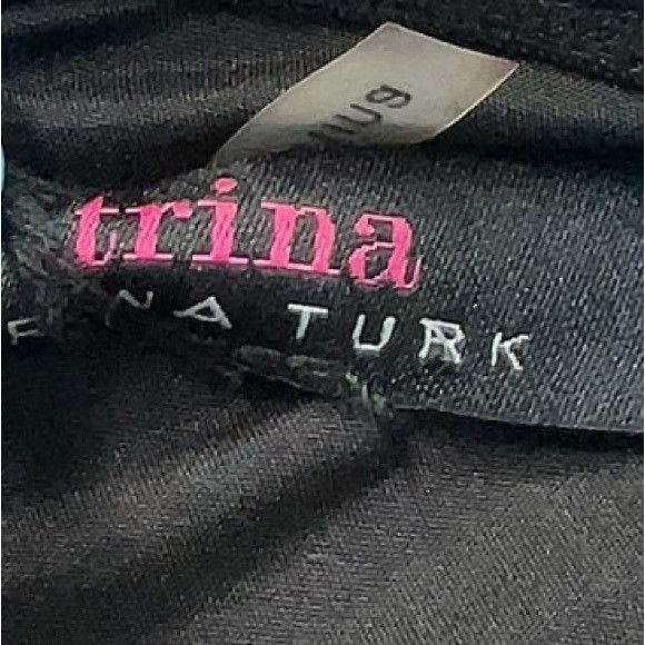 Trina Turk NWT Trina Turk Black Sylvia Bow Sheath Dress Size XS / US 0-2 / IT 36-38 - 4 Thumbnail