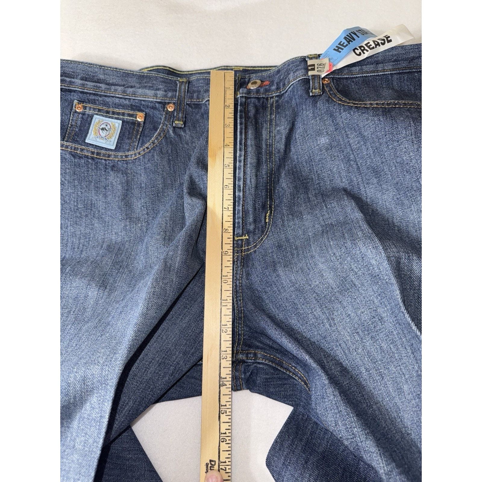 CINCH Cinch Up Denim Mens Jeans White Label Sz 42X30 Starched Size US 42 / EU 58 - 12 Thumbnail