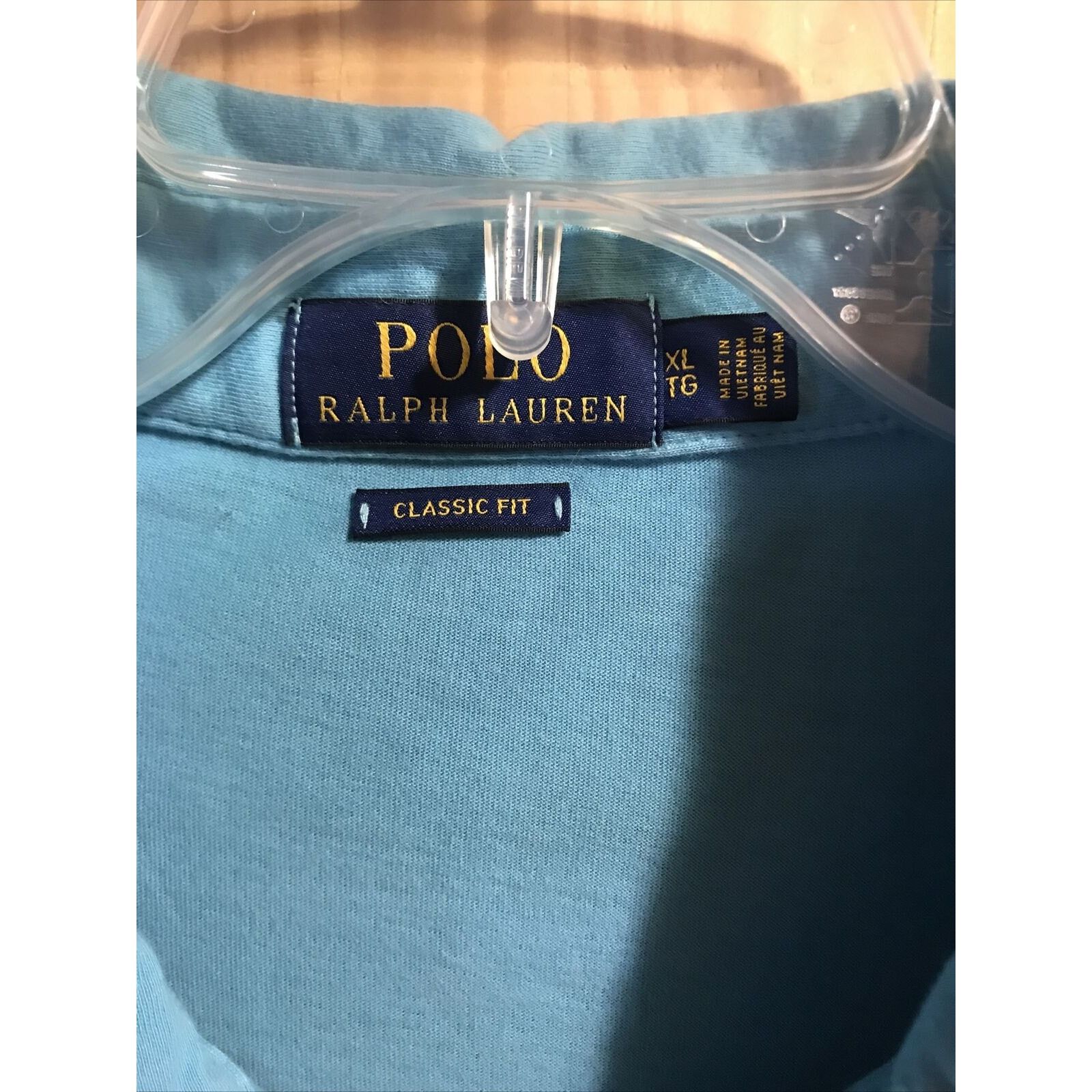 Polo Ralph Lauren Ralph Lauren Polo Men XL Blue Classic 1/4 Button Cotton Polo Size US XL / EU 56 / 4 - 2 Thumbnail