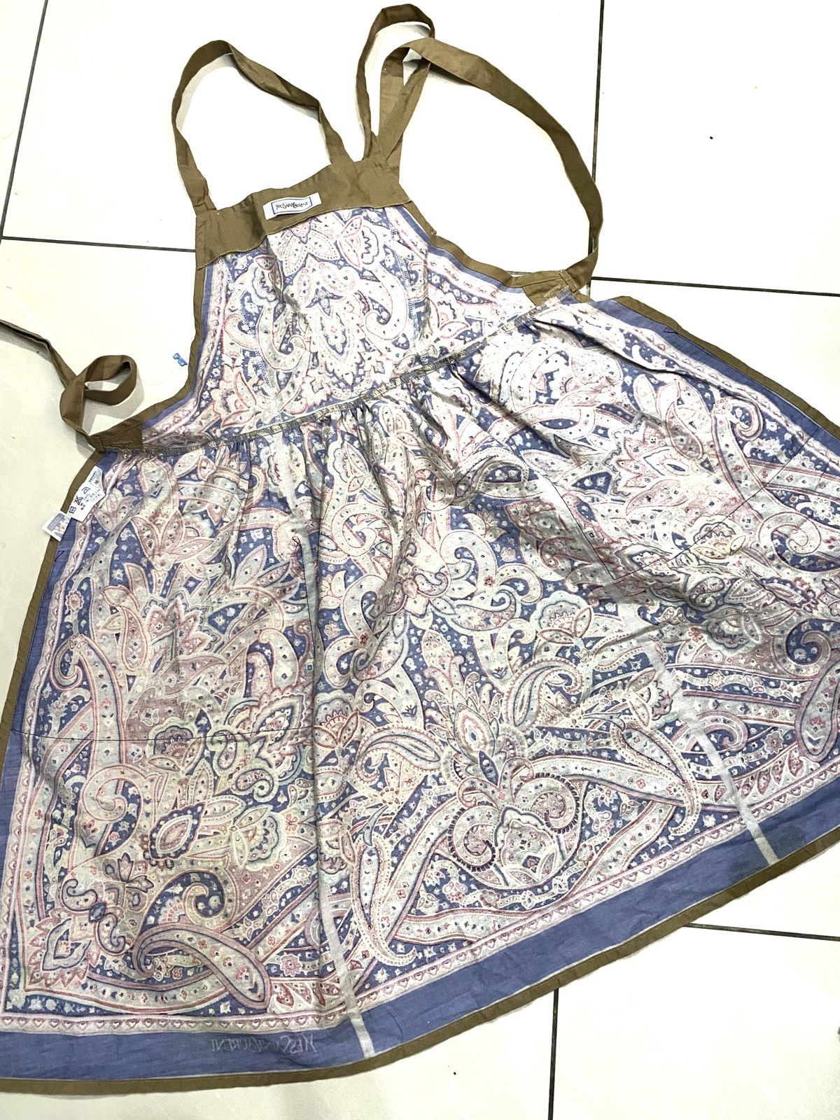 Vintage × Yves Saint Laurent Vintage Yves Saint Laurent apron Size ONE SIZE - 7 Thumbnail